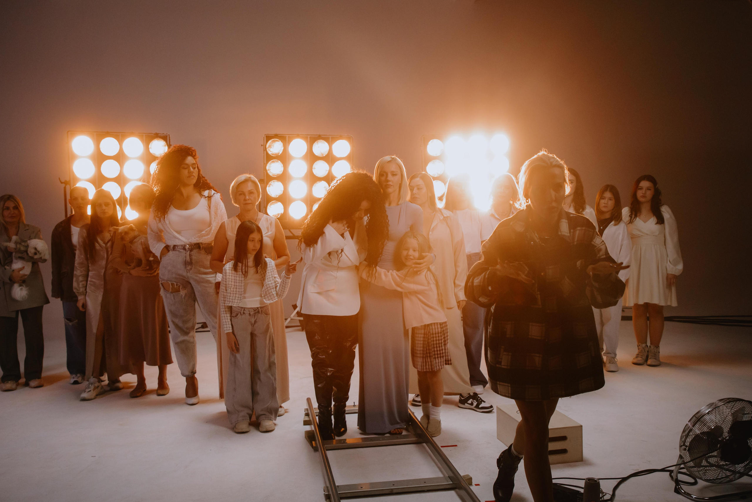 Съемка клипа Юлианны Карауловой и Бьянки. Фотограф в Москве и Санкт-Петербурге Дарина