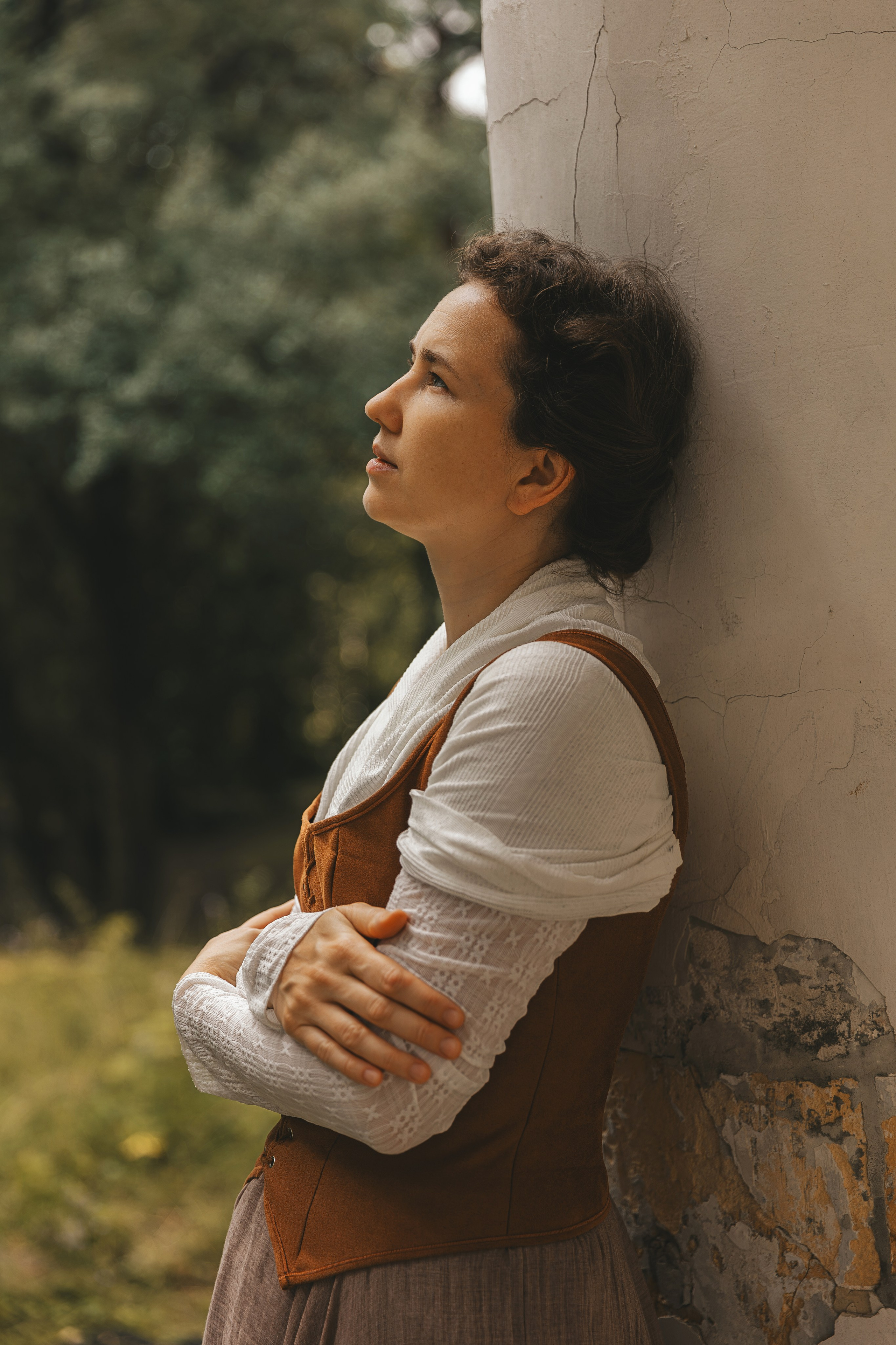 Женский портрет в историческом образе. Семейный и женский фотограф в Москве Надежда Воробьева