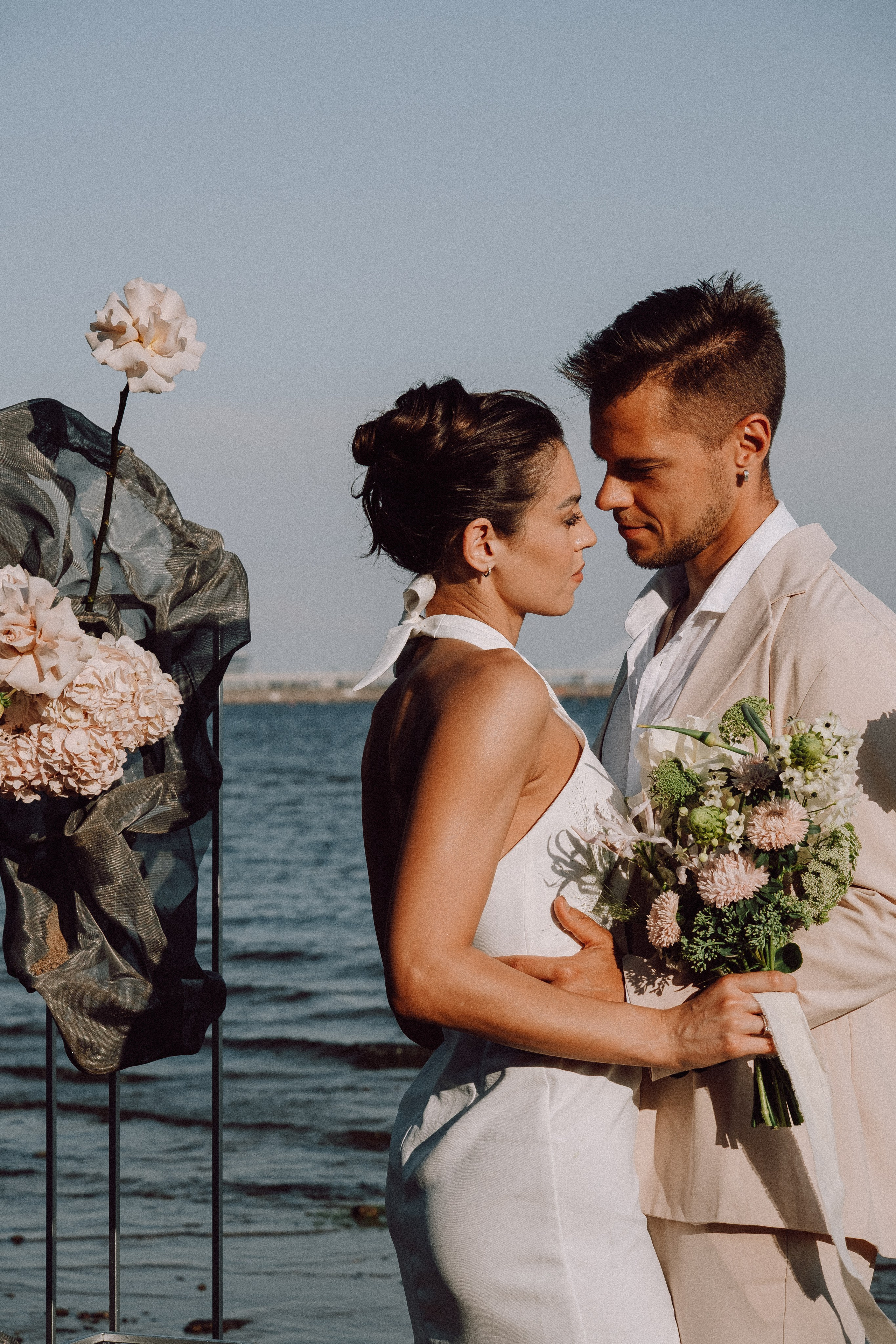 СВАДЕБНАЯ ФОТОСЕССИЯ ВЫЕЗДНОЙ ЦЕРЕМОНИИ (ФИНСКИЙ ЗАЛИВ). Профессиональный фотограф, Санкт-Петербург — Виктория Богомолова