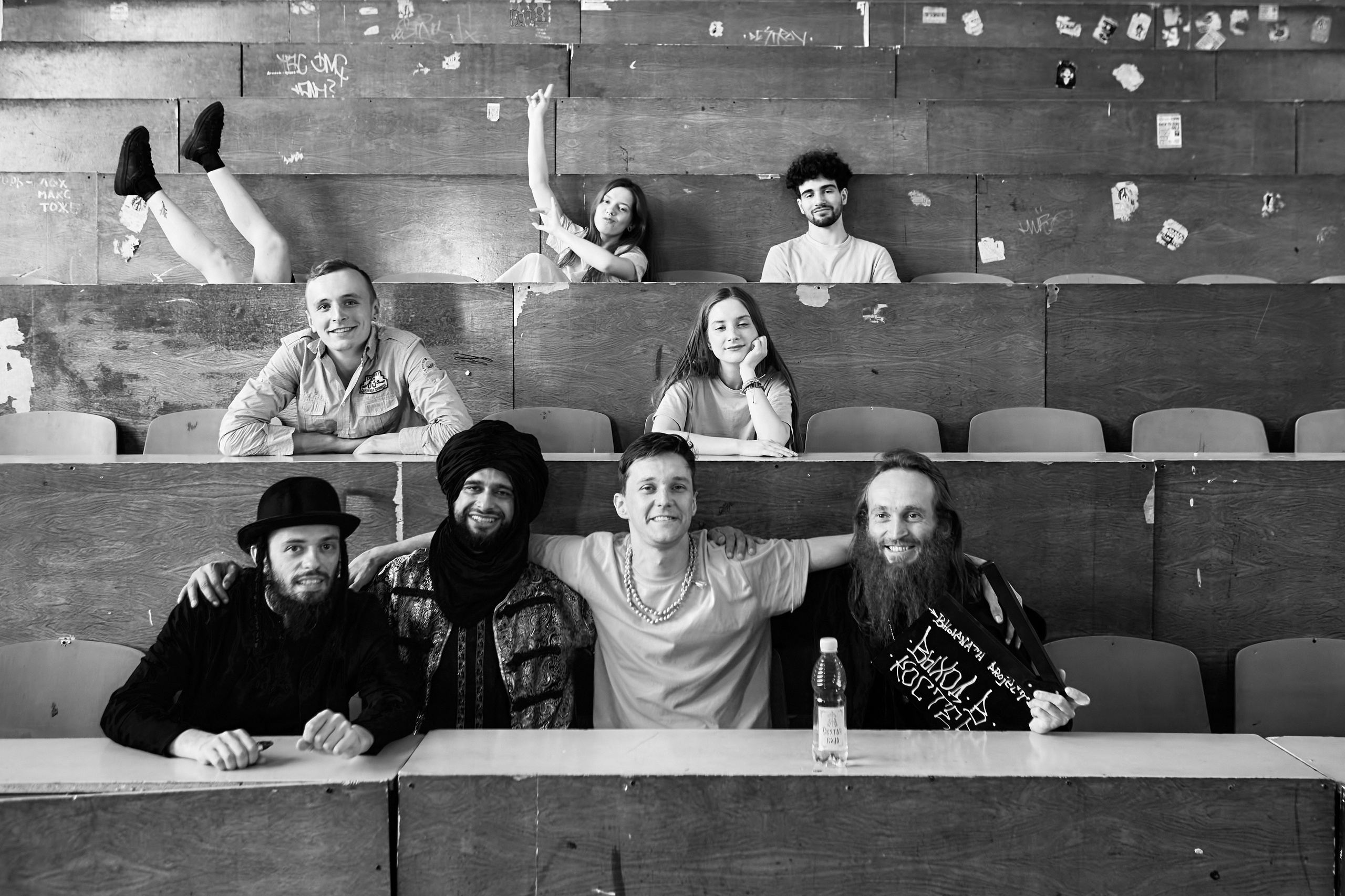 Backstage. Visual artist Konstantin KoT