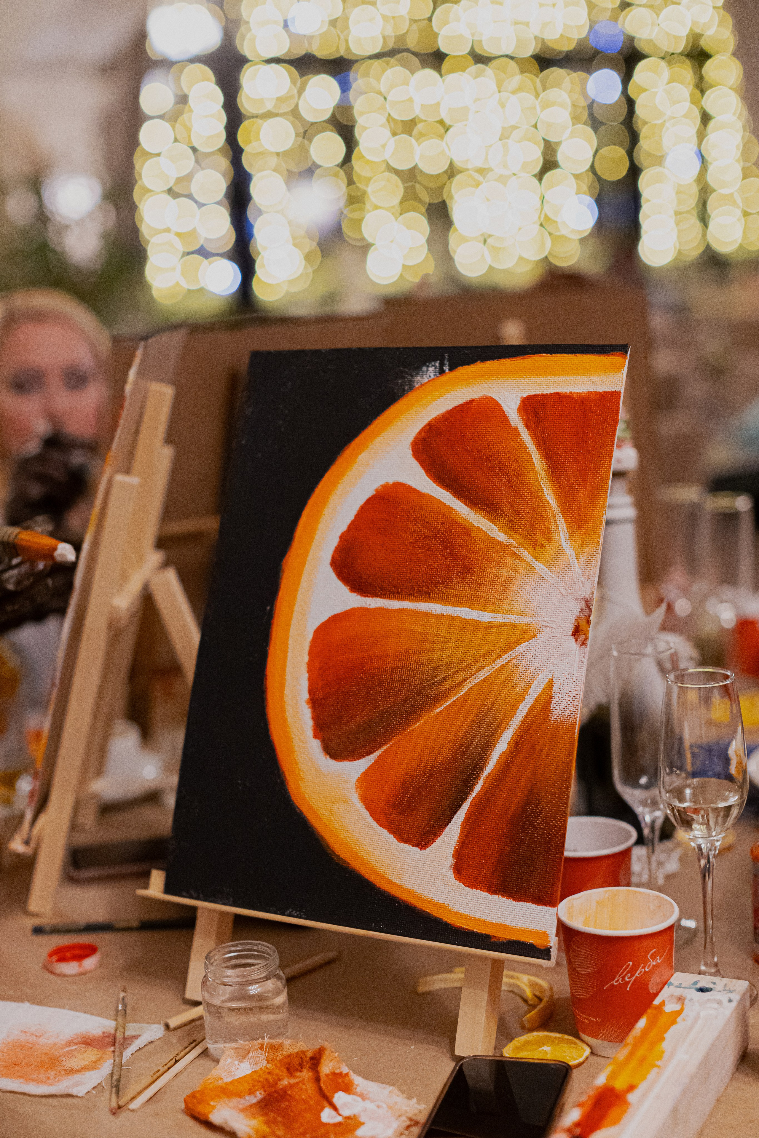 Мк Апельсин (для женского клуба ВМЕСТЕ). Анастасия Ракчеева Художник