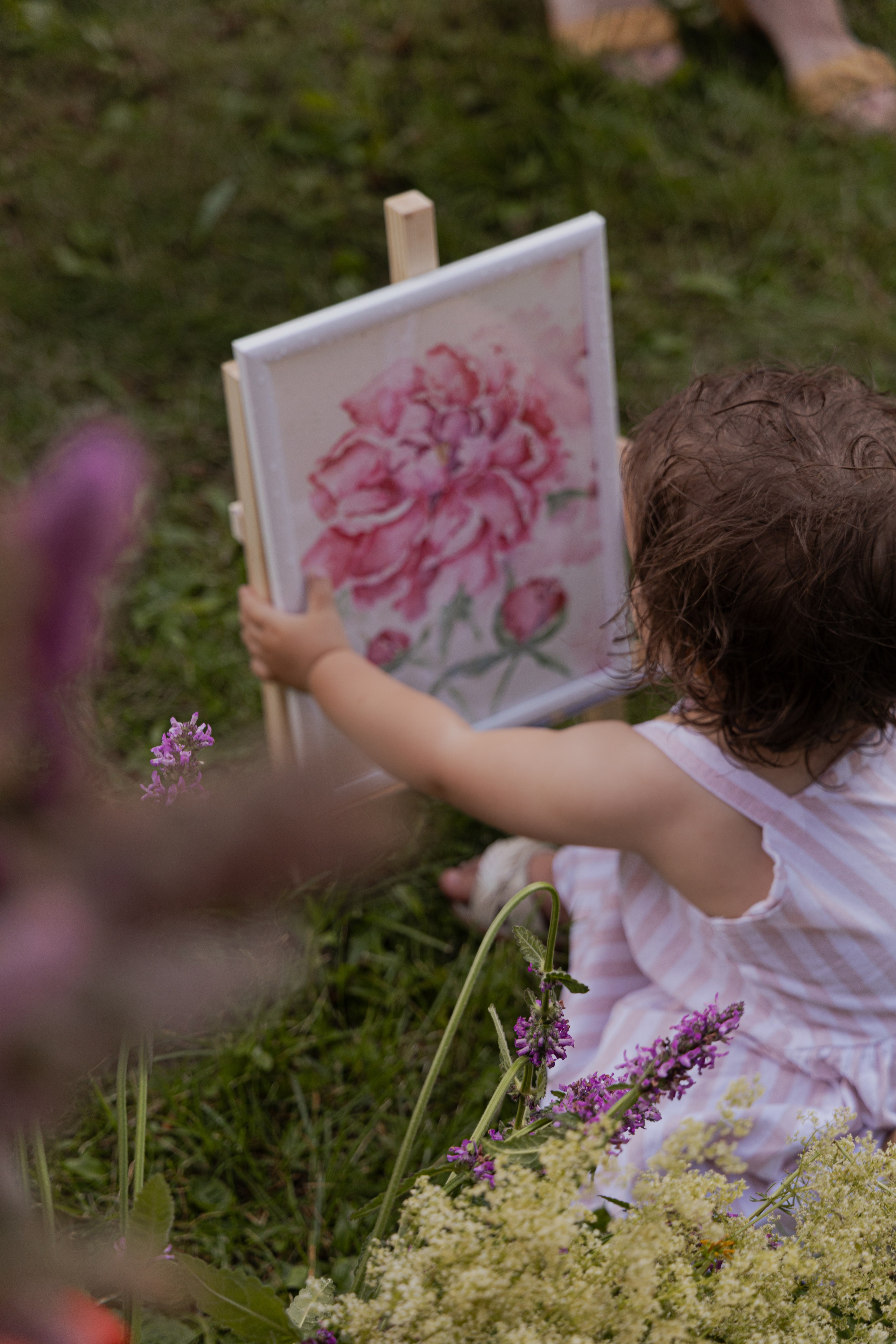 МК Пион (пикник в парке). Анастасия Ракчеева Художник