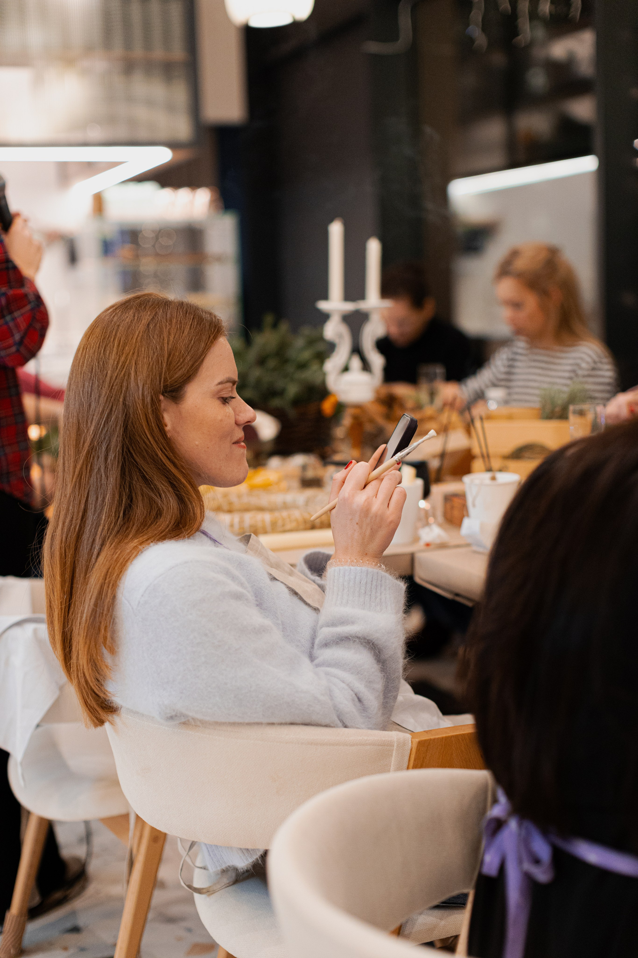 Мк свечи и венок (новогодний корпоратив). Анастасия Ракчеева Художник