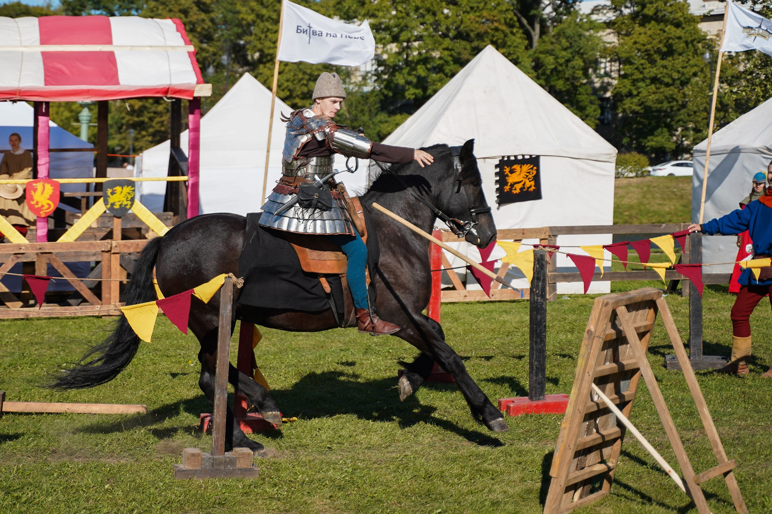 Рыцарский турнир в рамках фестиваля «Битва на Неве» Санкт-Петербург 2024 г. Фотограф-анималист, портретный фотограф в Чебоксарах Мария Садыкова