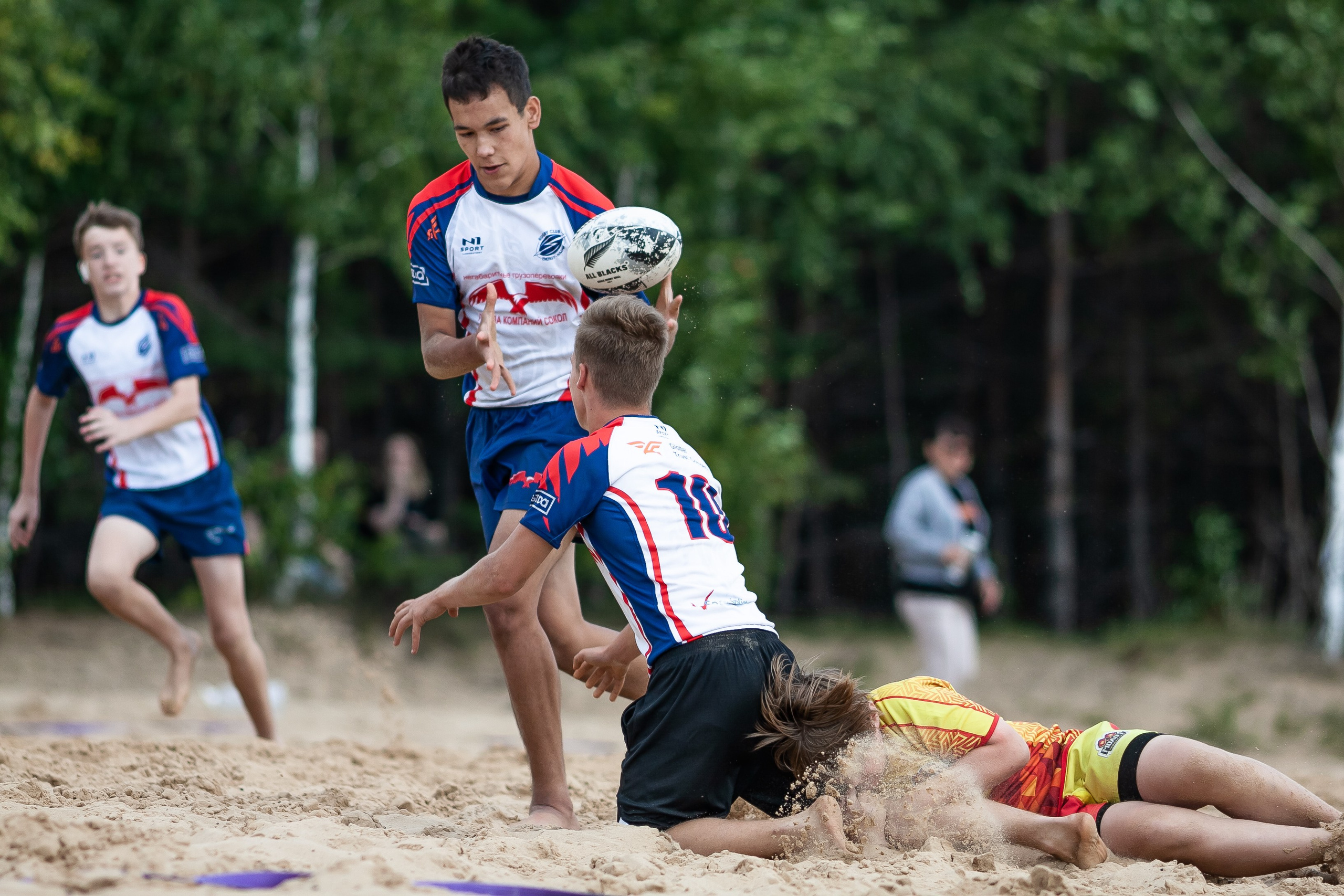 «Кубок «Молота» по пляжному Регби. Фотография