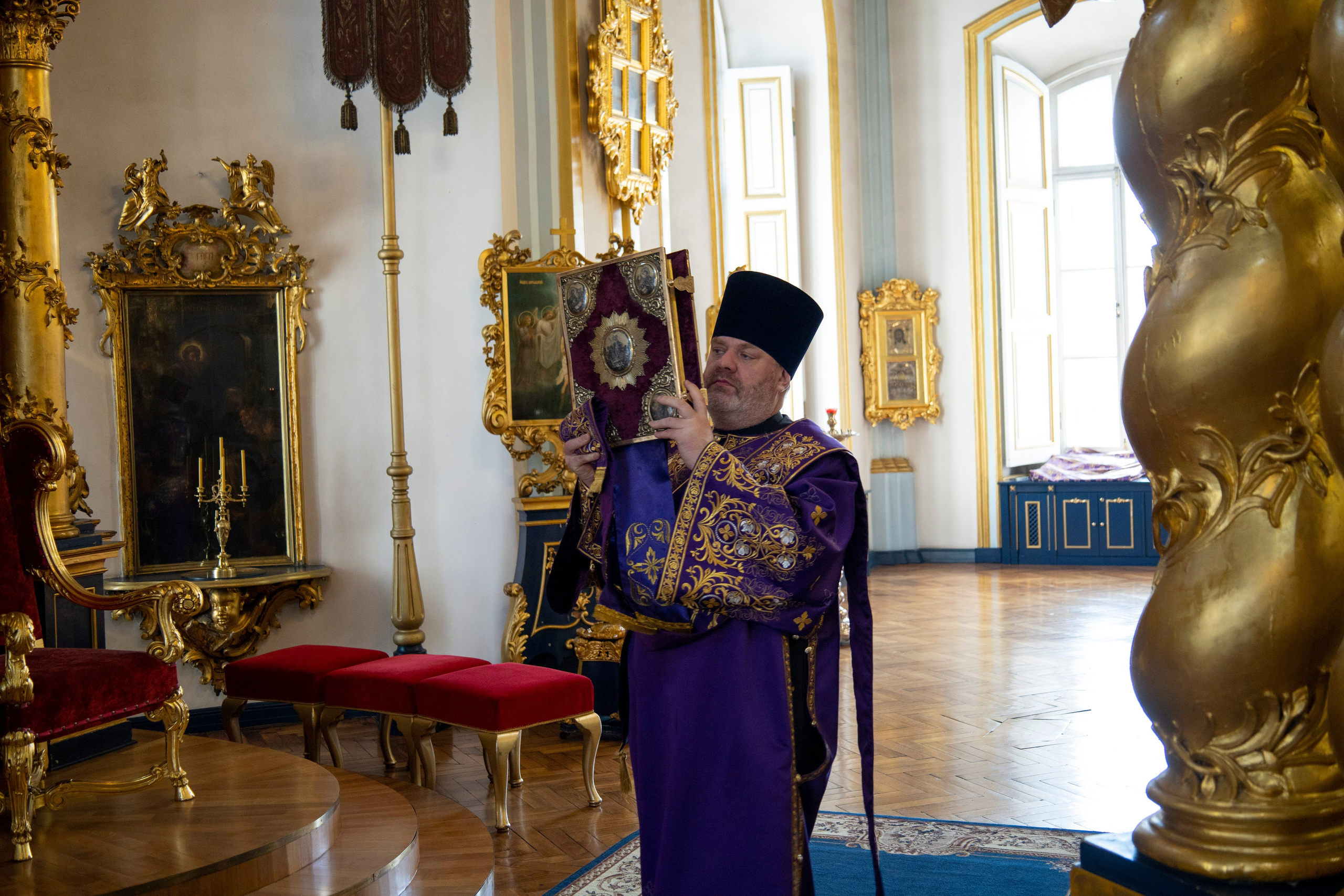 НЕДЕЛЯ ПРЕПОДОБНОГО ИОАННА ЛЕСТВИЧНИКА. ДЕНЬ ПАМЯТИ ПРЕПОДОБНОГО АЛЕКСИЯ, ЧЕЛОВЕКА БОЖИЕГО. НИКОЛО-БОГОЯВЛЕНСКИЙ МОРСКОЙ СОБОР