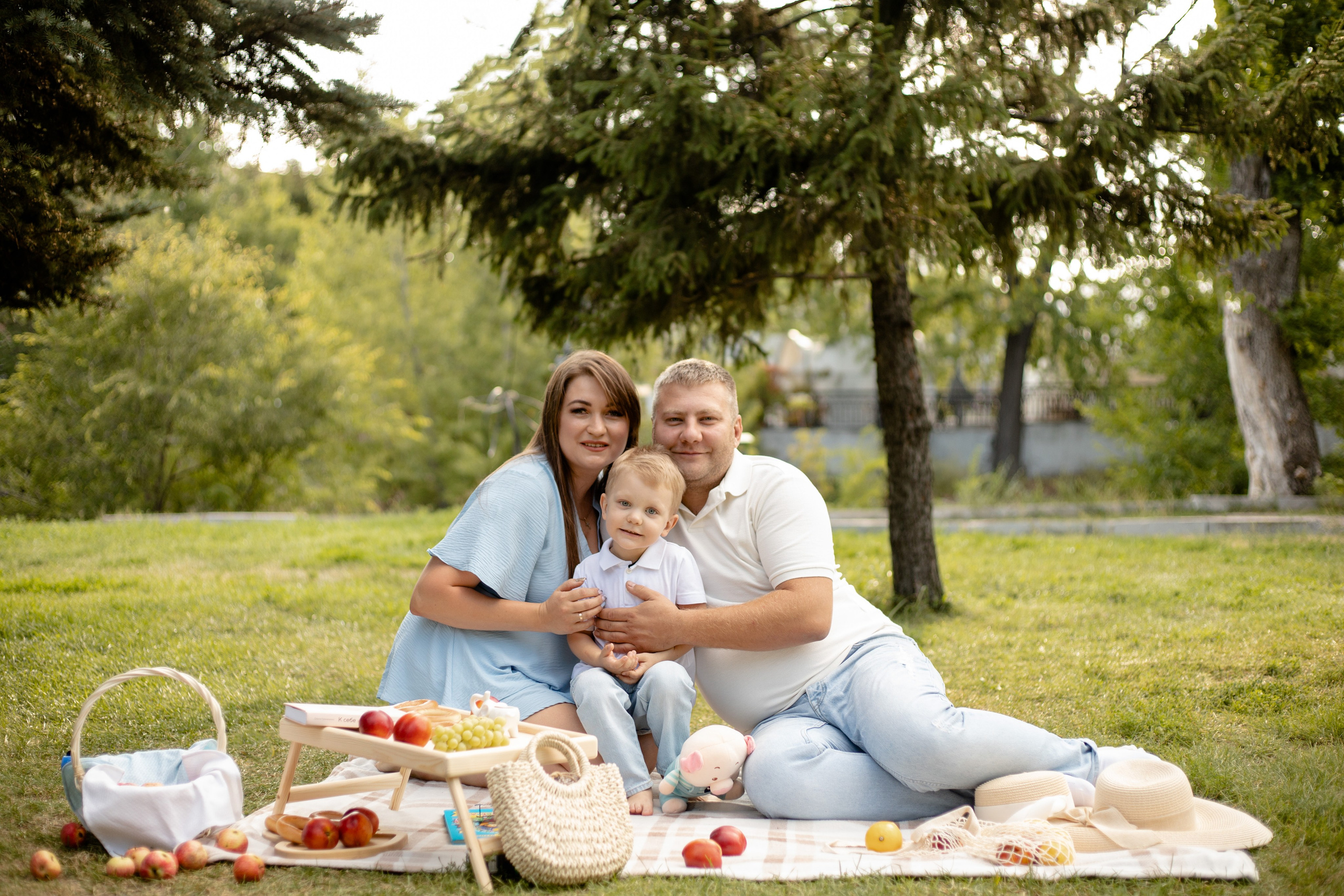 Фотопроект «Лето. Пикник. Семья». Семейный фотограф в Саратове Элоиза Ляпина