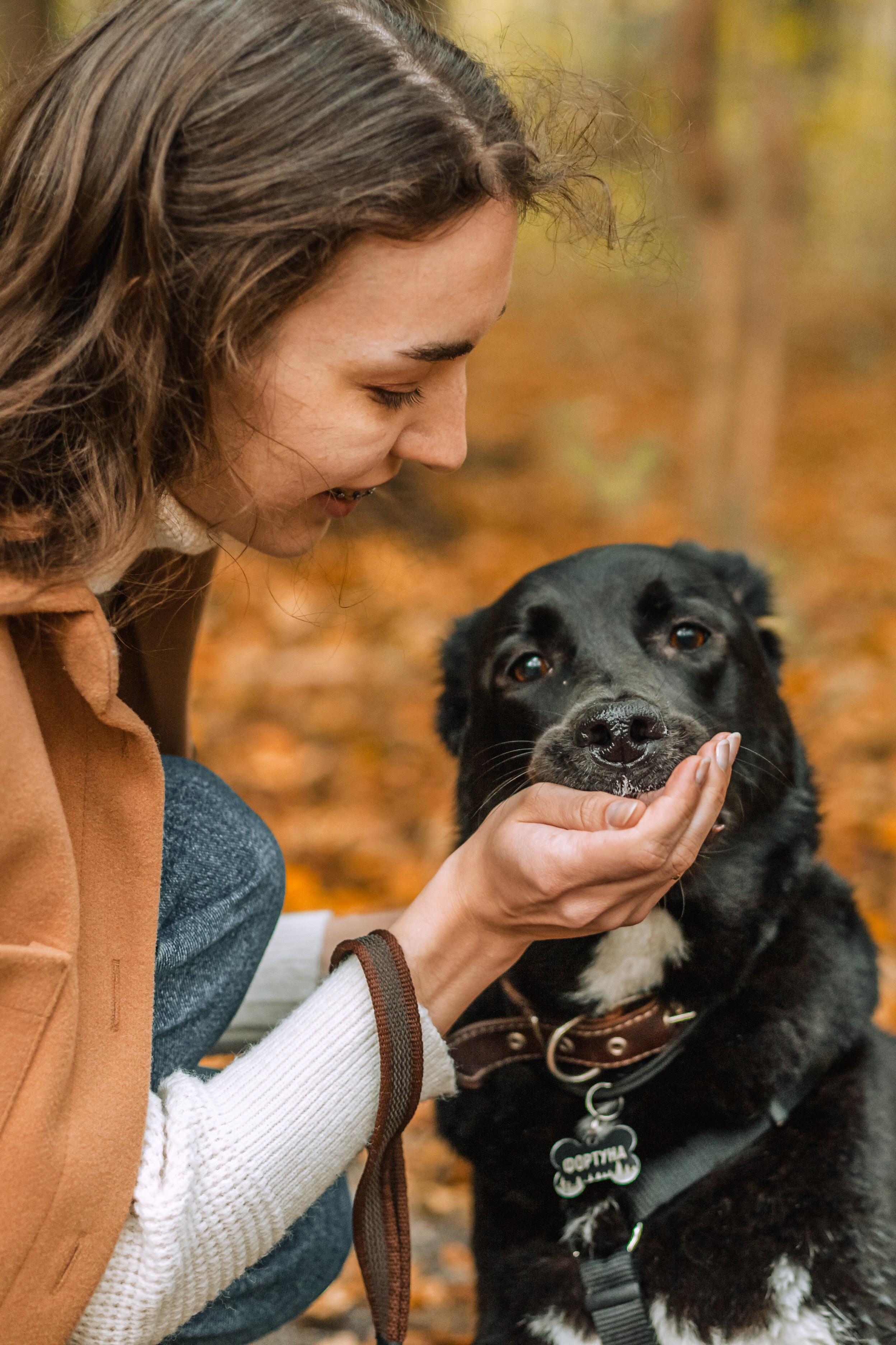 Юля и Фортуна. Фотограф-анималист Татьяна Степанова