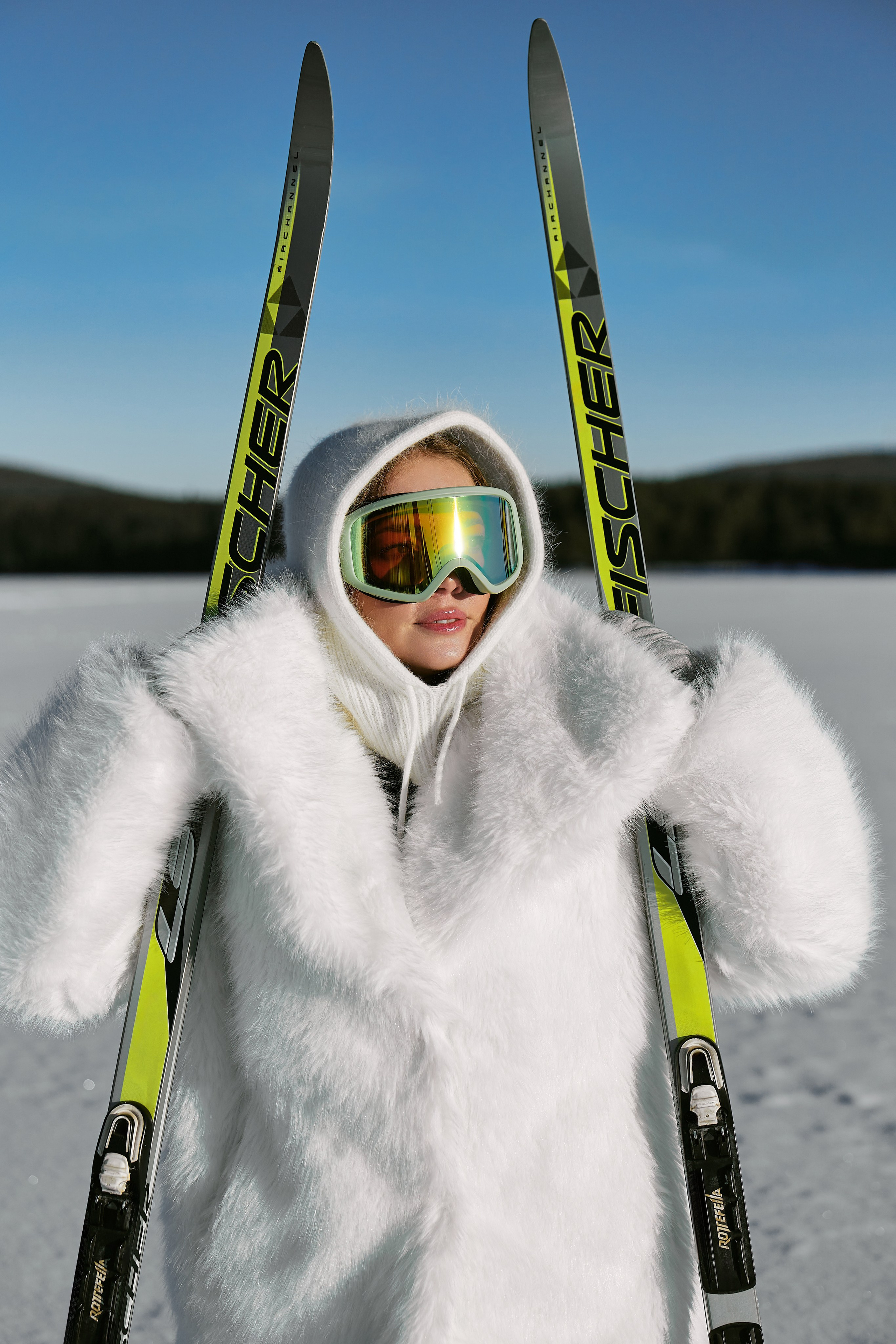 Лыжница. Александр и Евгения Фокины — фотограф Екатеринбург, Первоуральск