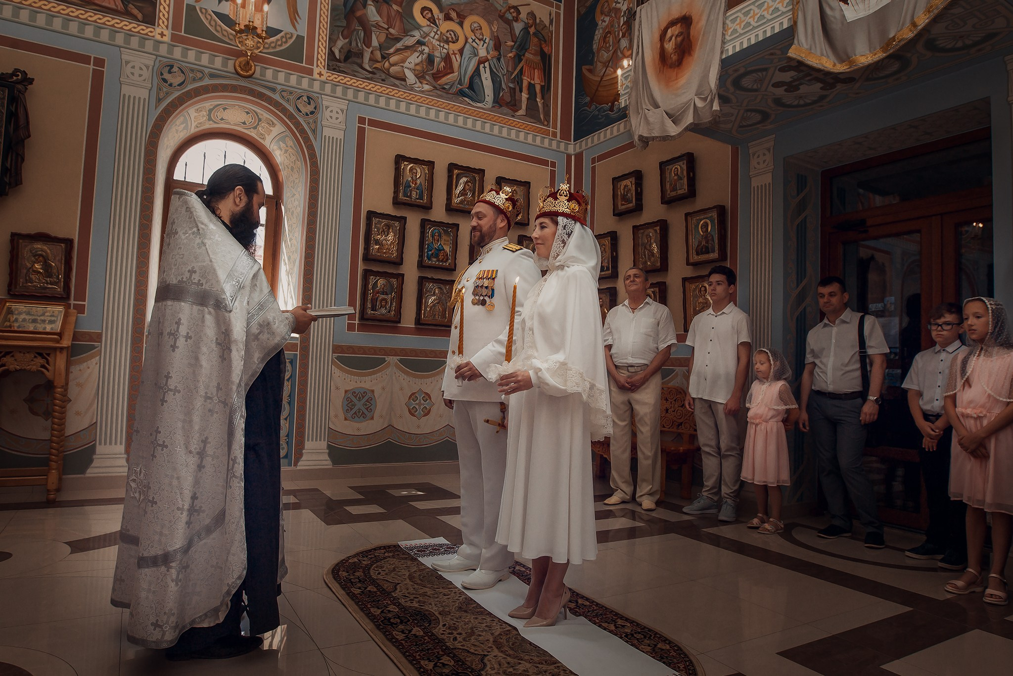 Венчание Анастасии и Романа. Детский семейный фотограф в Севастополе Крыму