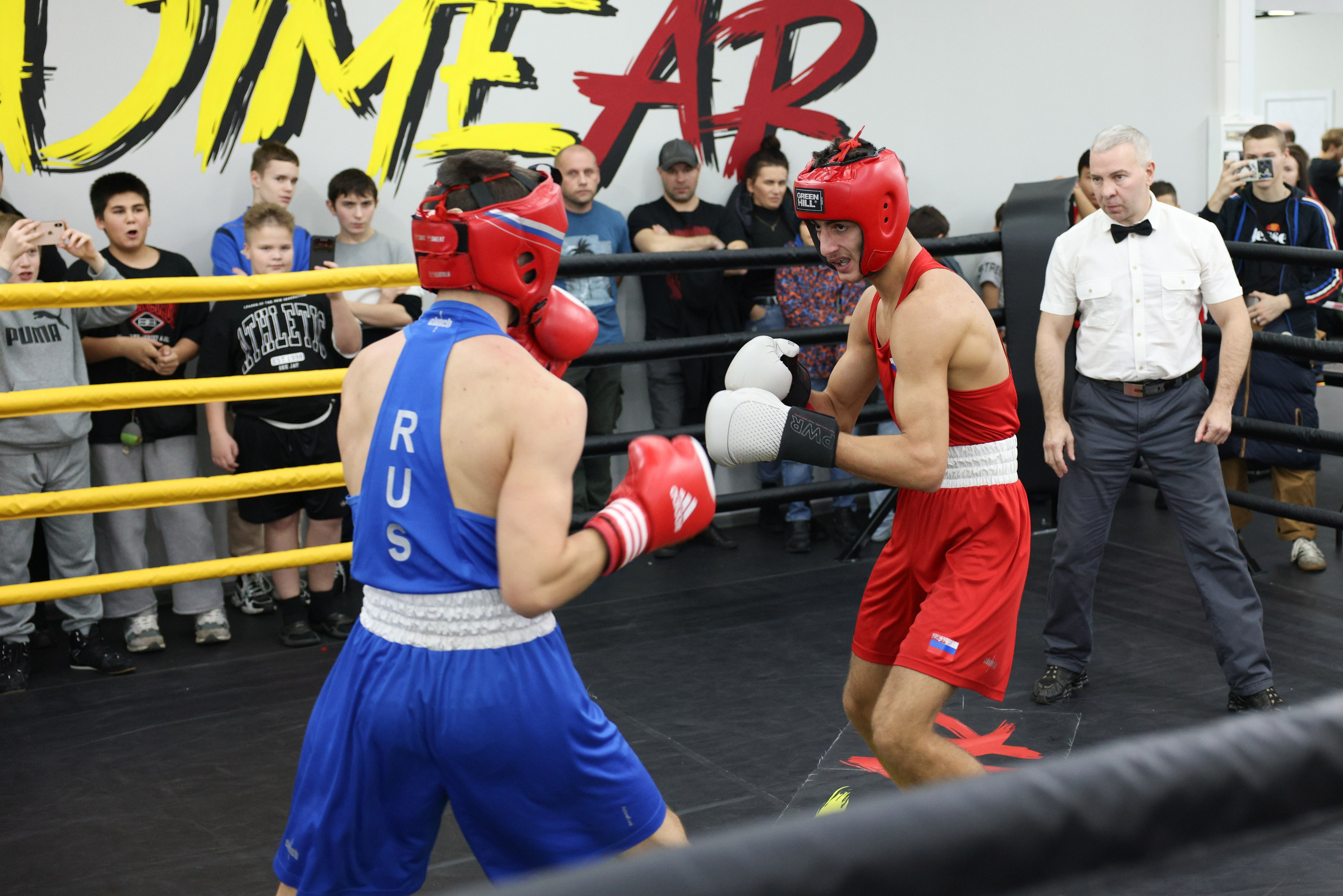 Открытый ринг «кубок ООО «ТЭК НеваСпецТяж». Фотограф Александр Заломаев