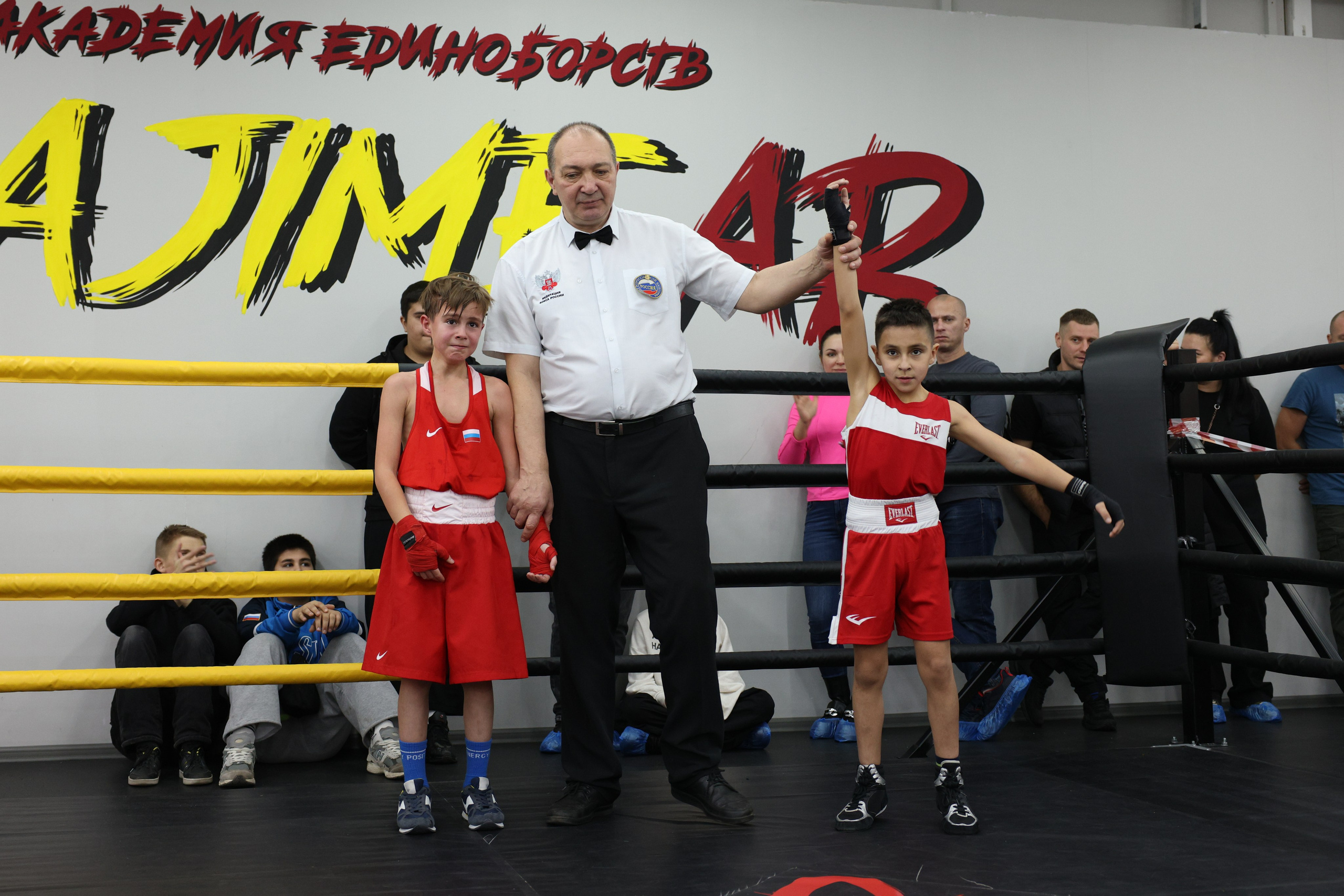 Открытый ринг «кубок ООО «ТЭК НеваСпецТяж». Фотограф Александр Заломаев