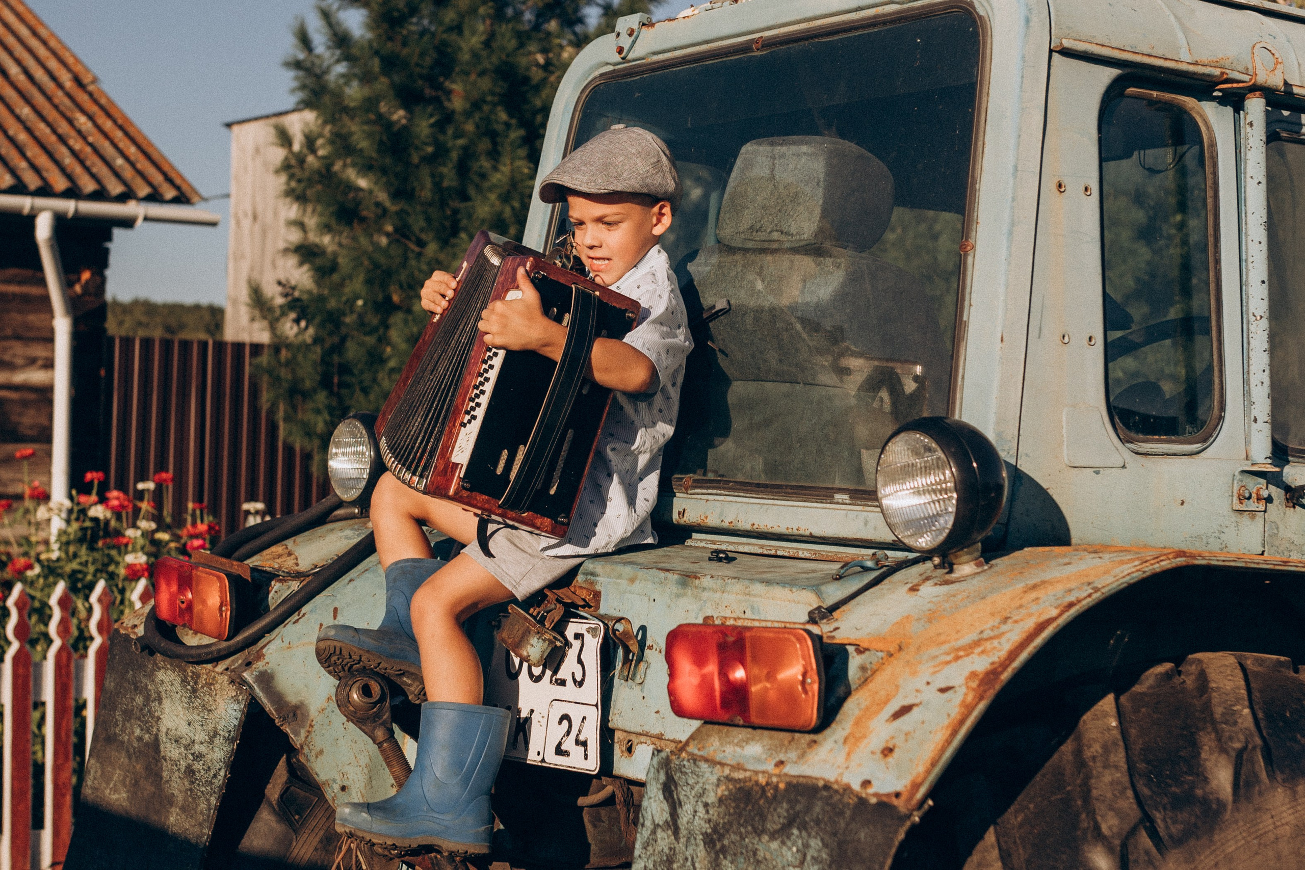 Деревенская история. Семейный фотограф lifestyle в Новосибирске Елена Шпилевая