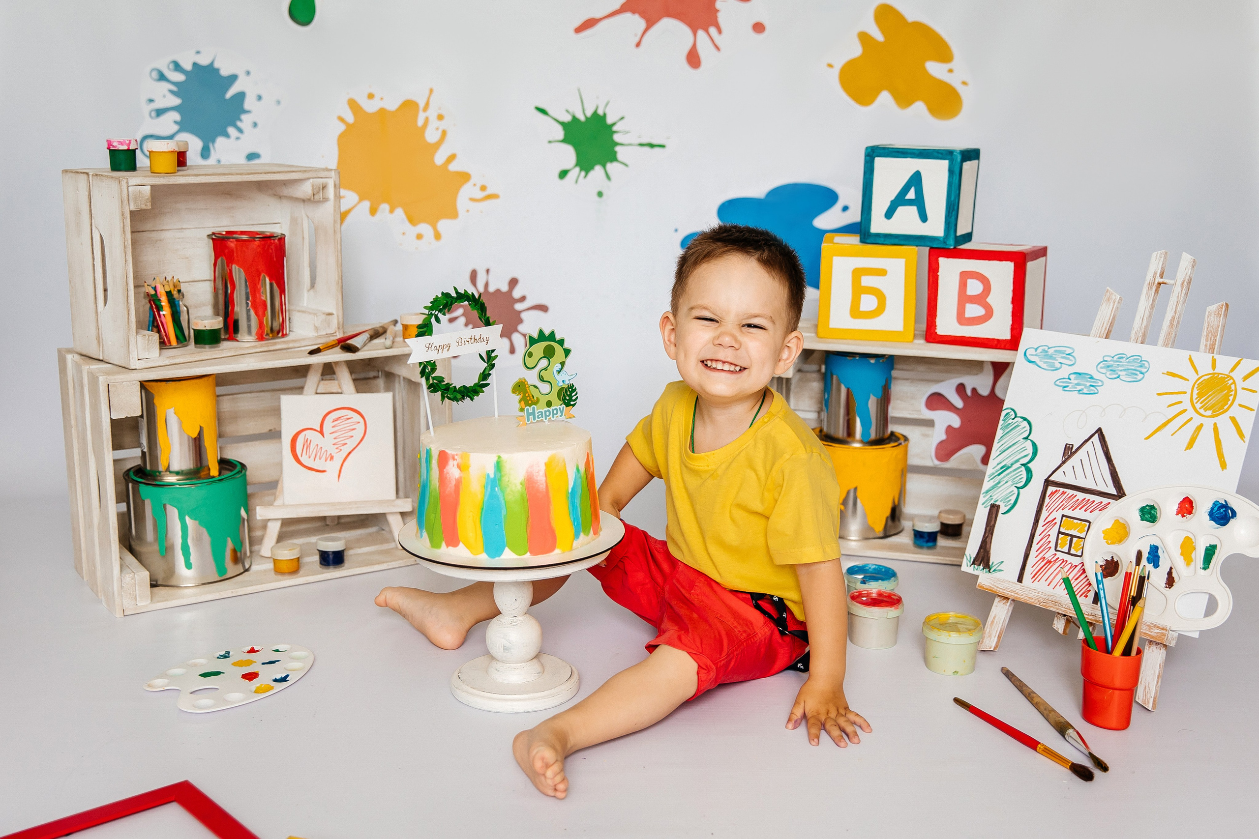 Краски. Детский фотограф, выпускные альбомы в Нижнем Новгороде Бодягина Мария