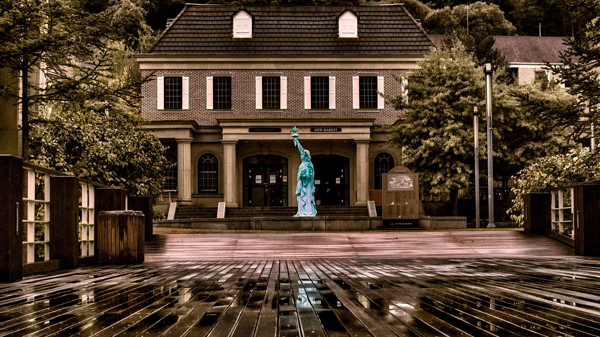 Landscapes and city. Photographer in Kaliningrad