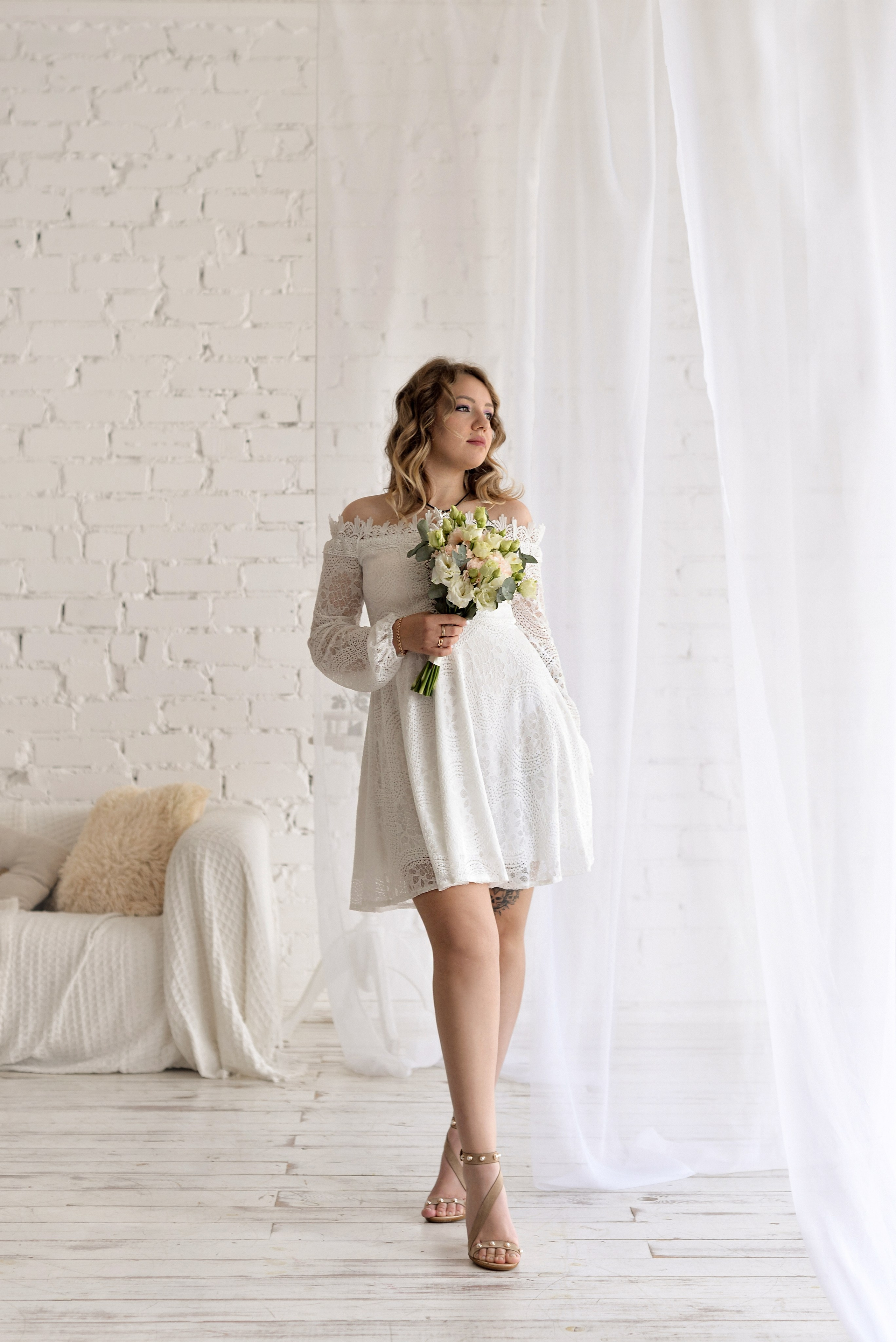 Алена и Олег свадебная, в студии Точка. Семейный и свадебный фотограф Галина Абакумова, фотосессии в Белгороде