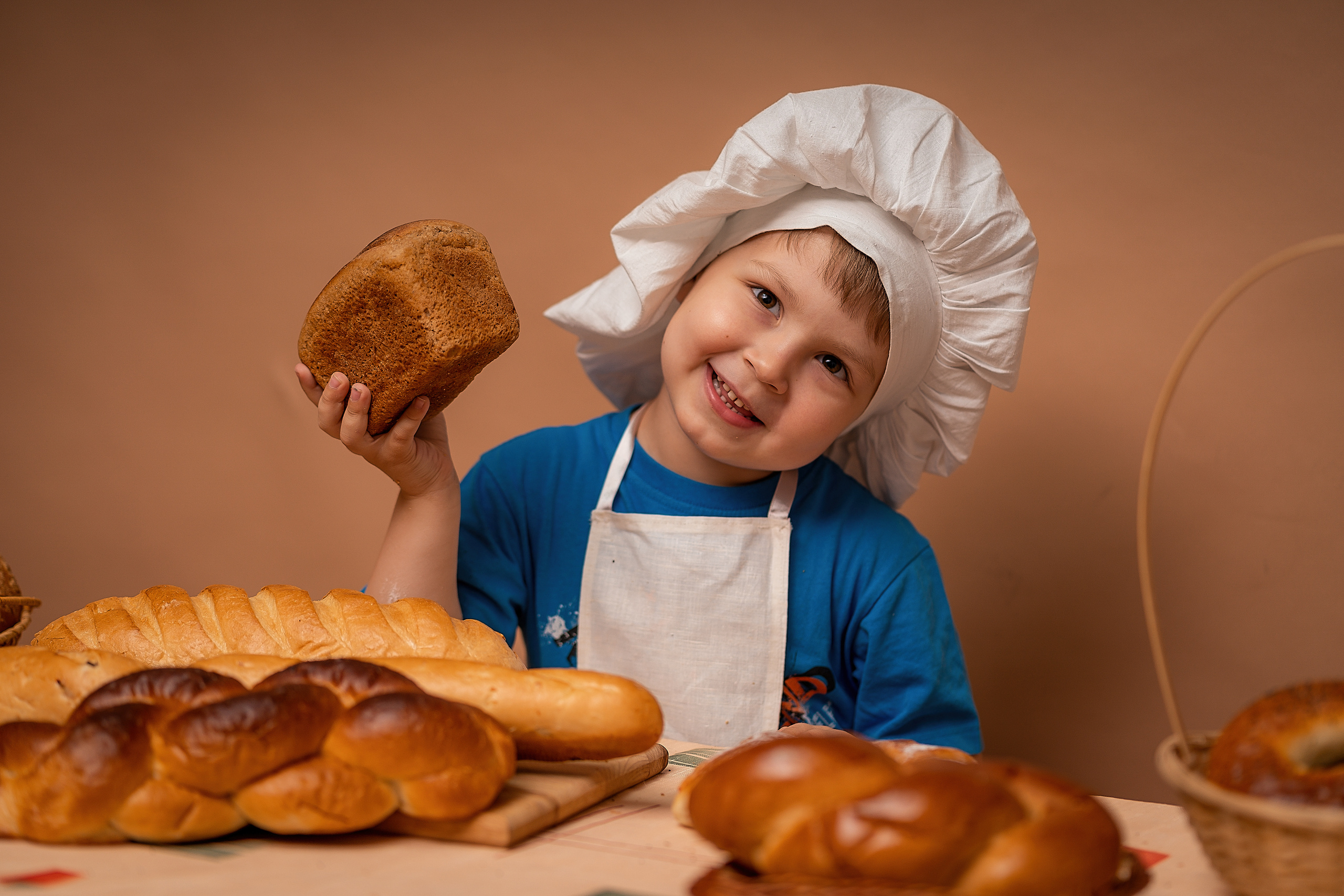 Творческая съёмка в стиле «ЮНЫЙ ПЕКАРЬ». Свадебный и семейный фотограф Ольга Батова в Ярославле