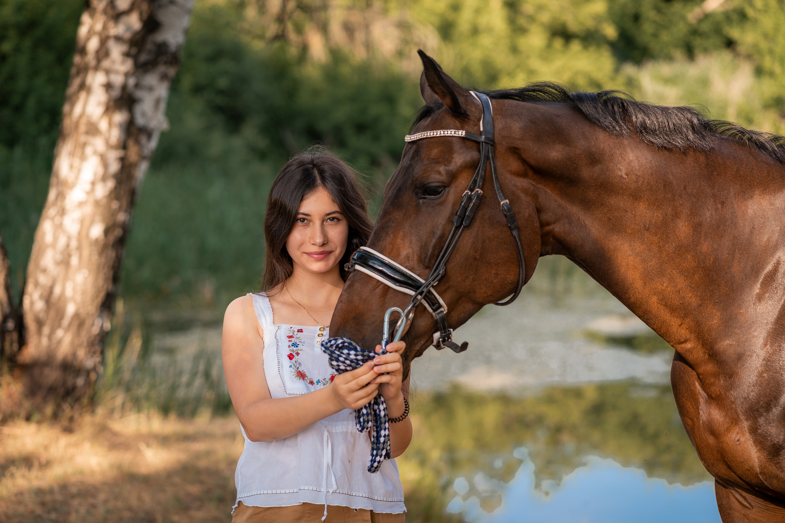 Творческая съёмка в стиле «КОННАЯ ПРОГУЛКА». Свадебный и семейный фотограф Ольга Батова в Ярославле