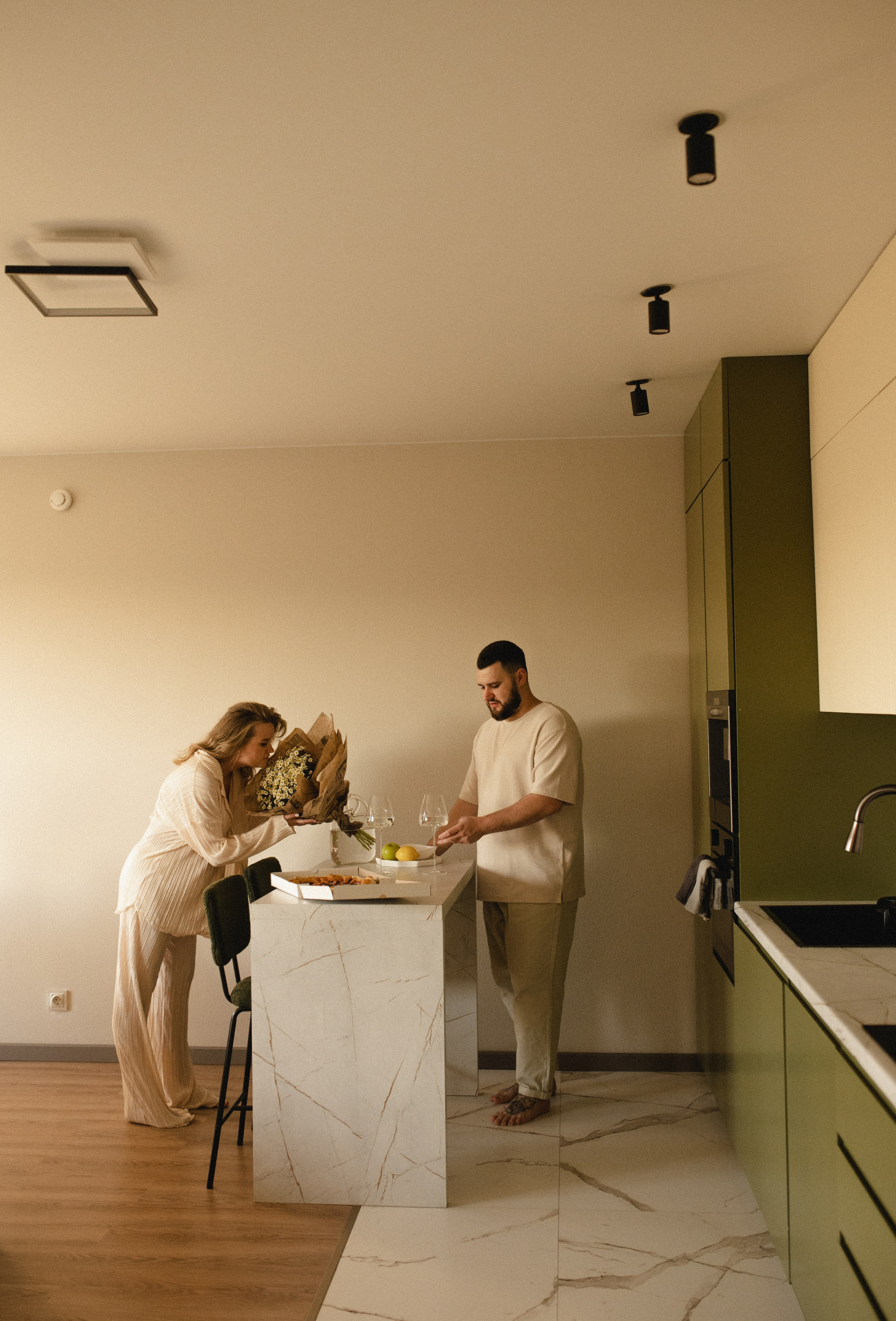 Домашняя фотосессия беременности. Семейная фотосессия Бутово Москва фотограф Алина Морщагина