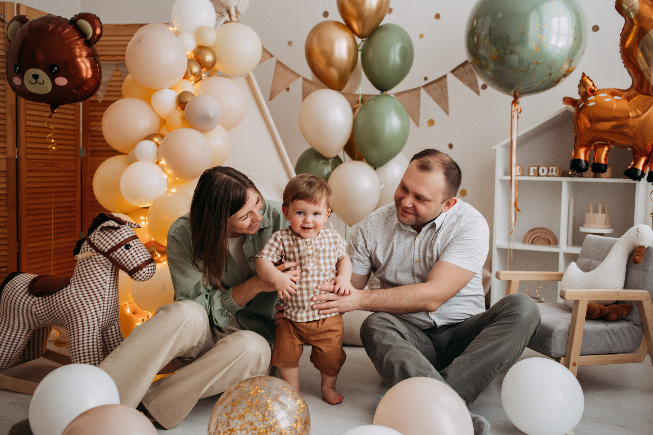 Тёмочке 1 год. Фотограф в Санкт-Петербурге Гарипова Валерия