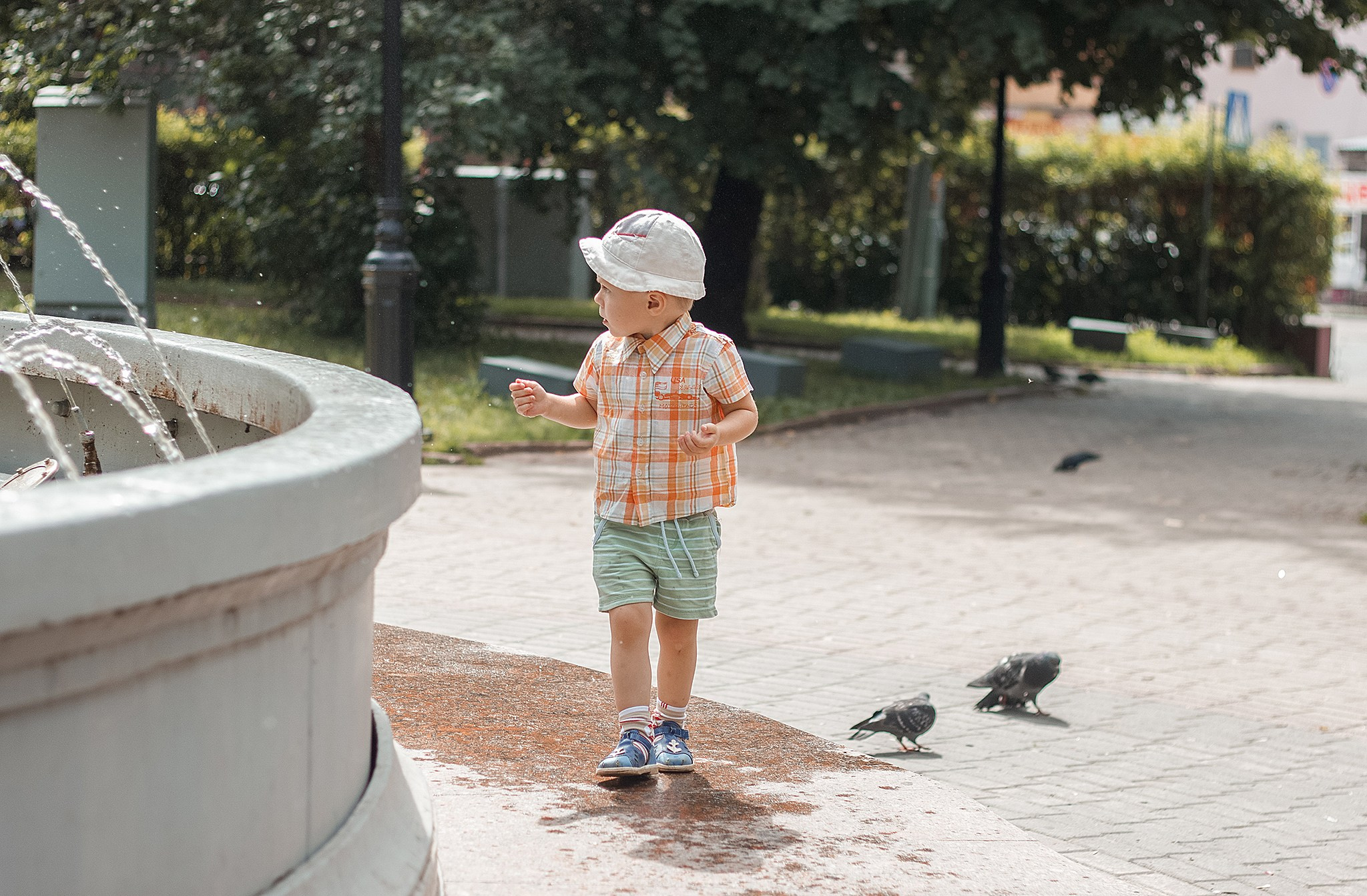 У фонтана. Детский и семейный фотограф, фотограф мероприятий Нижний Новгород