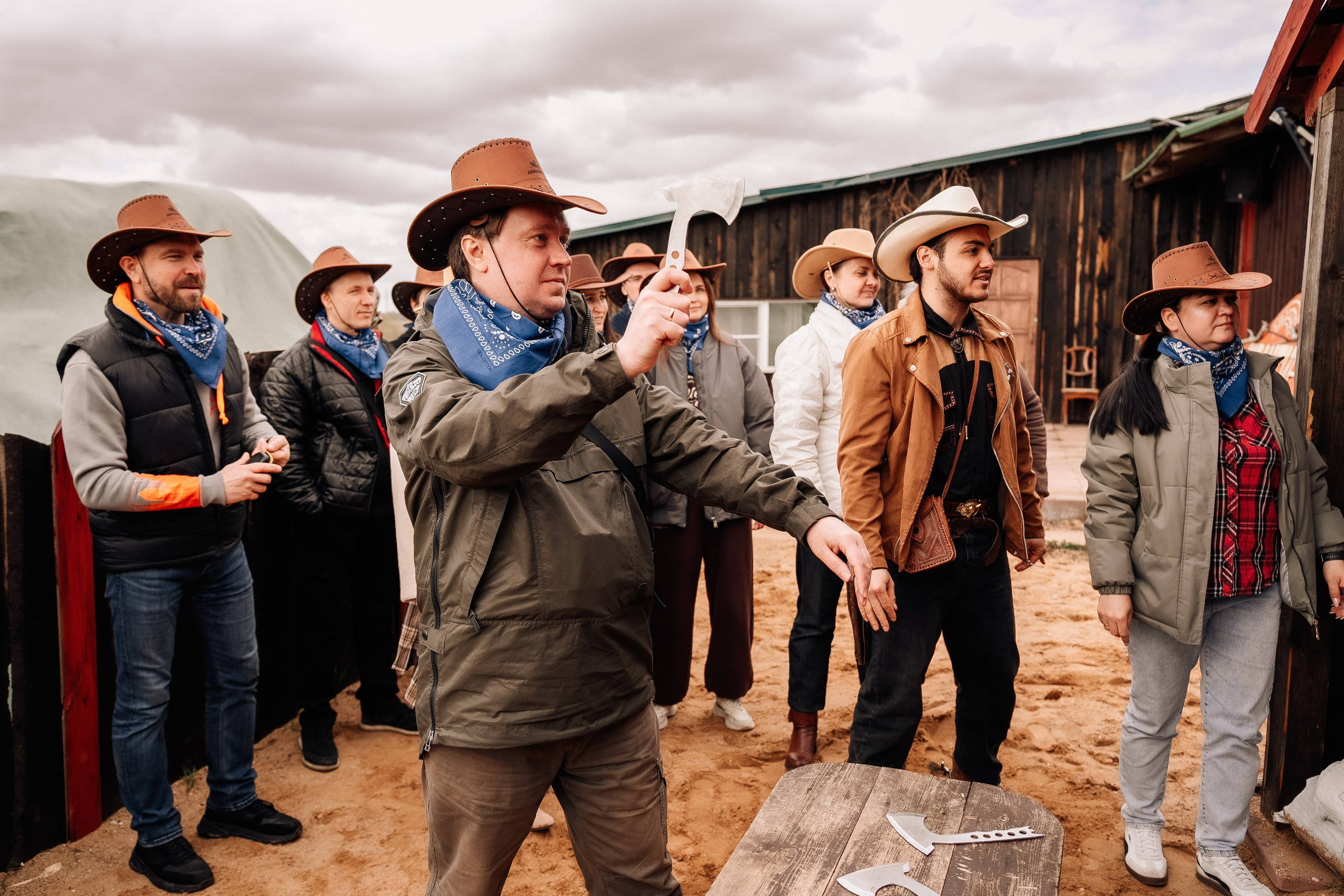 Фотосъемка мероприятия в ранчо Аванпост. Свадебный и семейный фотограф в Москве и МО Геннадий Туманцев