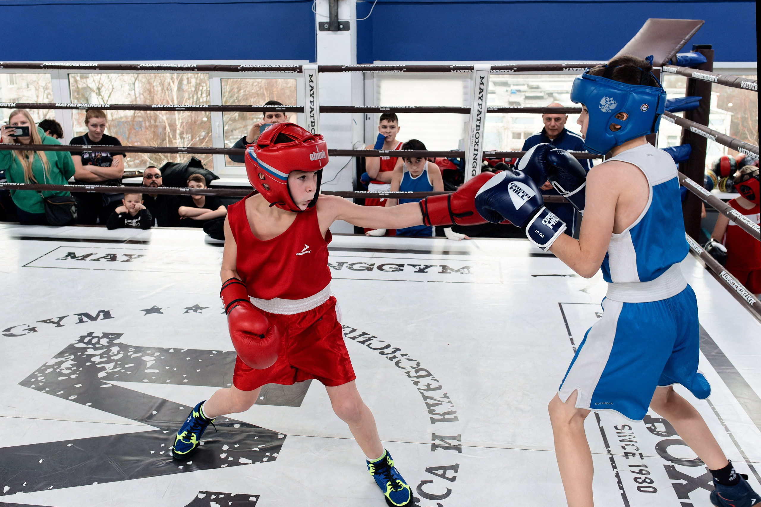 «Открытый ринг» в школе бокса Сергея Майфата. Зеленоград, 12.11.2023 г. Фотограф Никифоров-Гордеев Сергей. Москва и МО