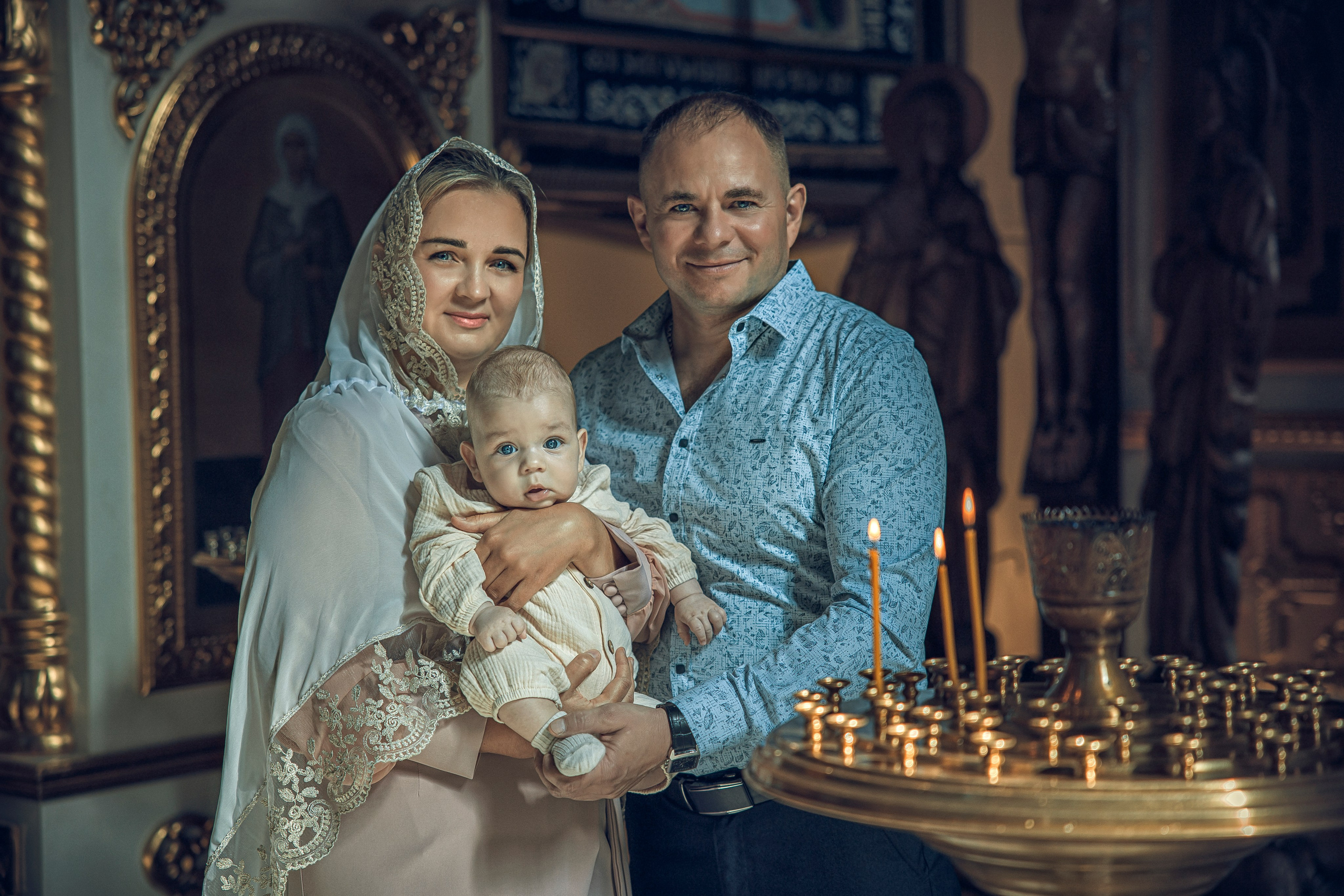 Фотограф на крещение Старый Оскол фотосессия на крещение крестины фотографии с крещения фотография Наталья Беседина