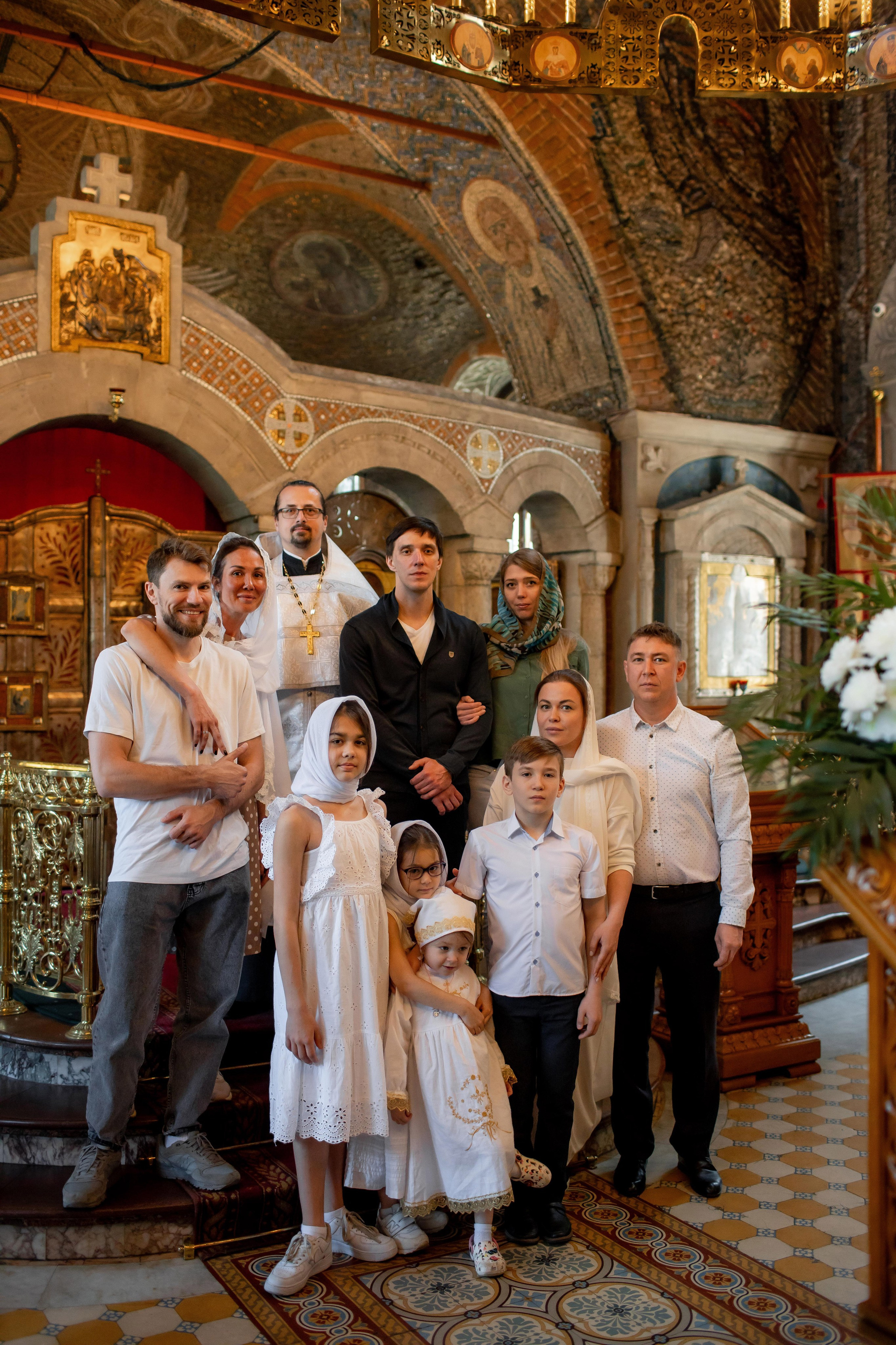 Таинство Крещения. Семейный фотограф в Москве