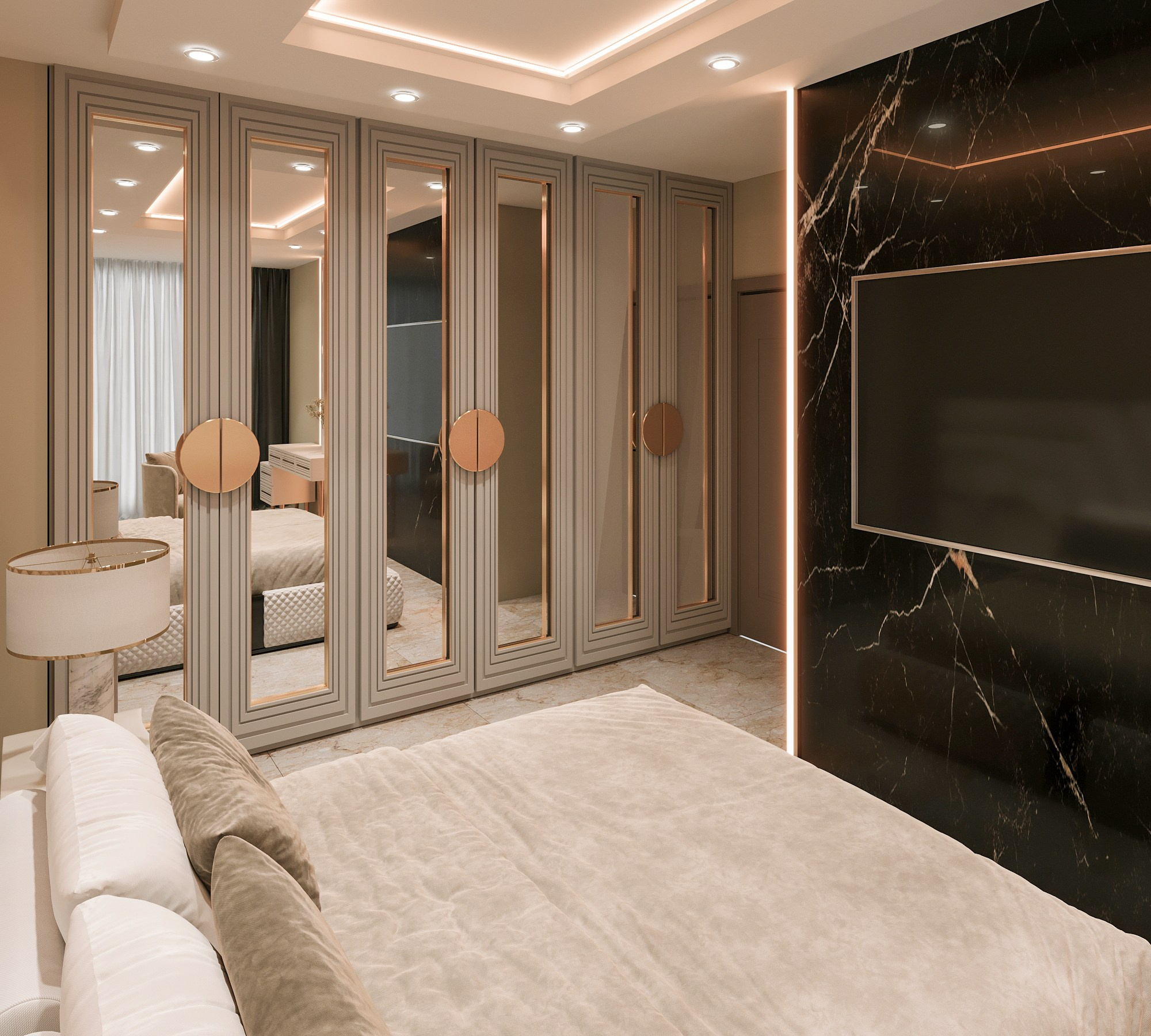 Спальни. Визуализатор интерьера