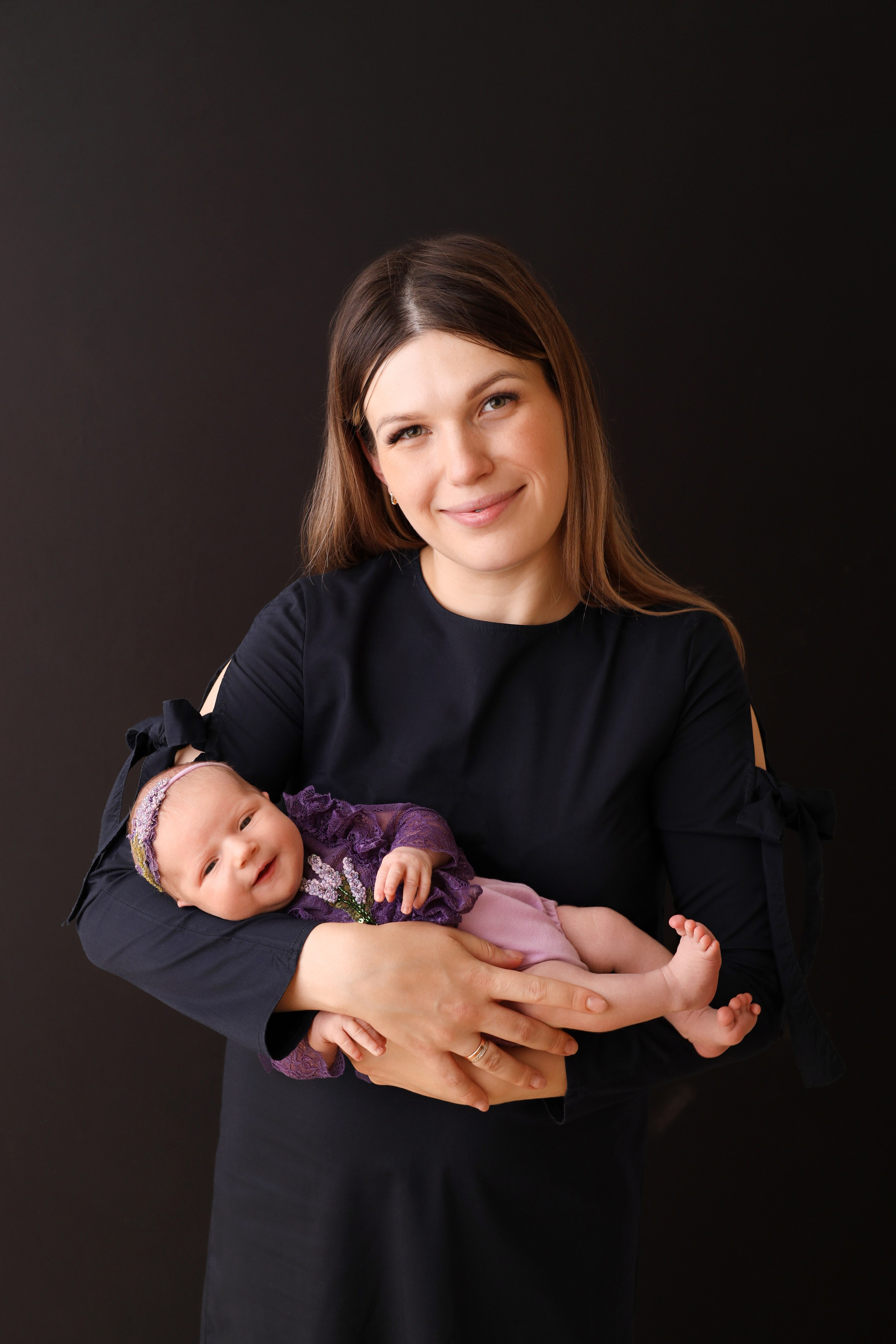 Ньюборн съемка Алены. Фотограф новорожденных Москва. Ньюборн фотограф Москва