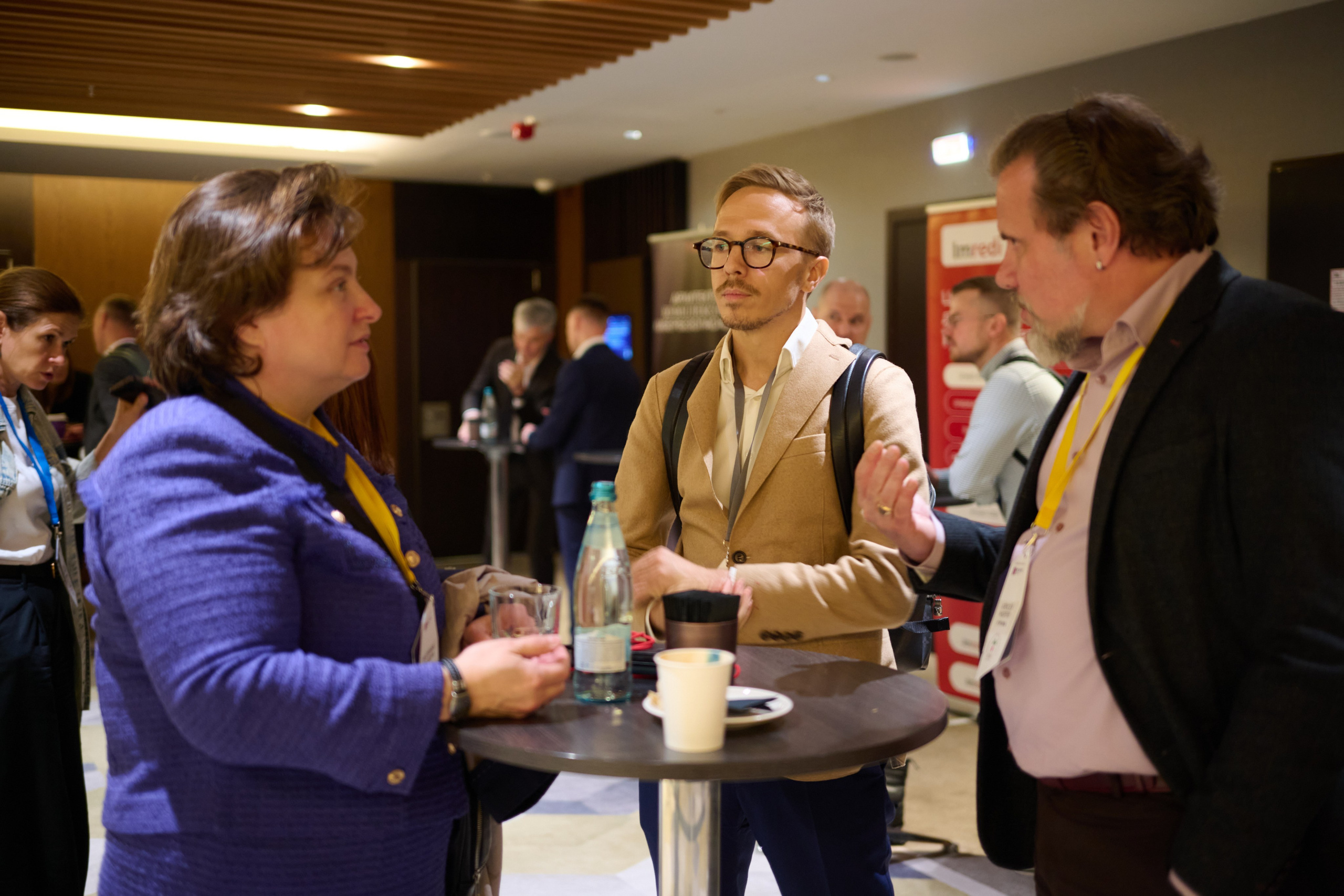 Репортажная съёмка конференции в Москве