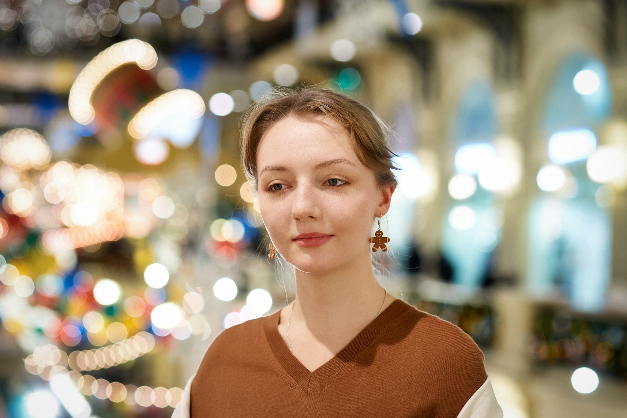 Портретная фотография в ГУМе, Москва