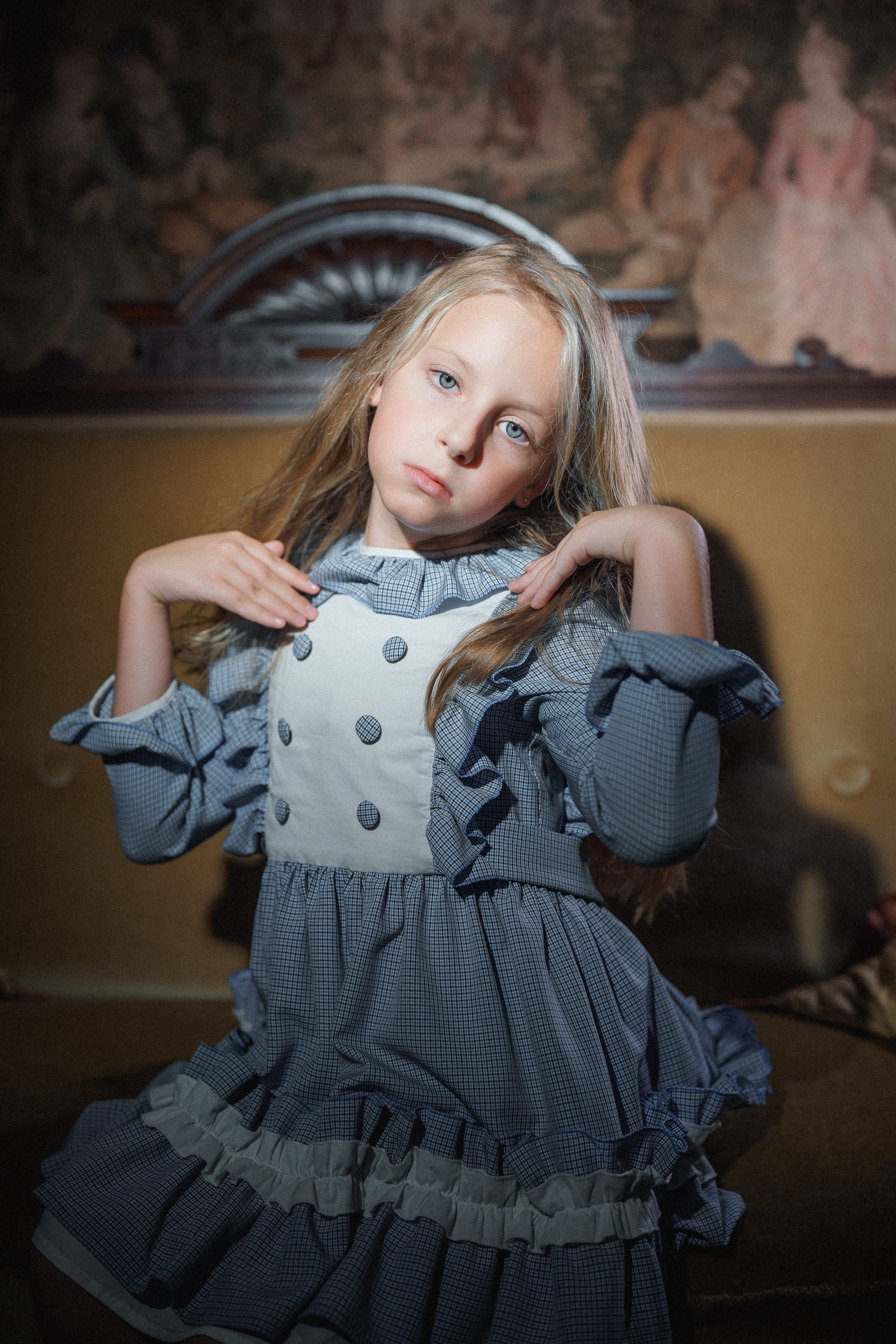 Мастер класс для детской школы по фотопозированию. Фотограф Олег Сотник