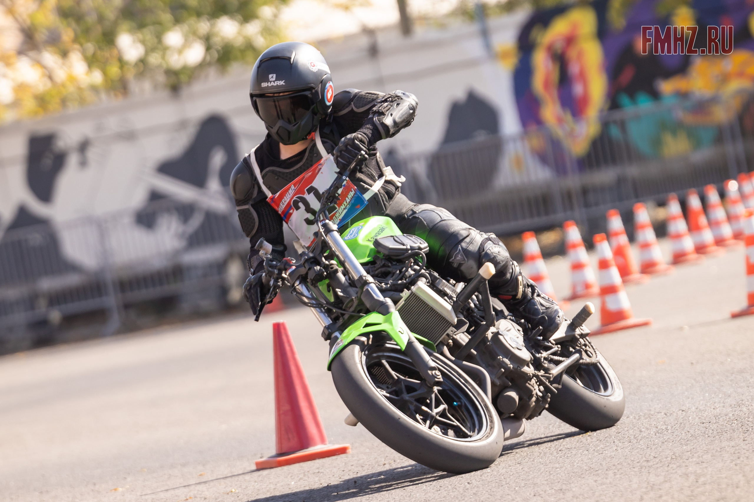 Соревнования по мотоджимхане на площадке Мосгортранс 15.09.2024. Фотограф Владимир Охрименко