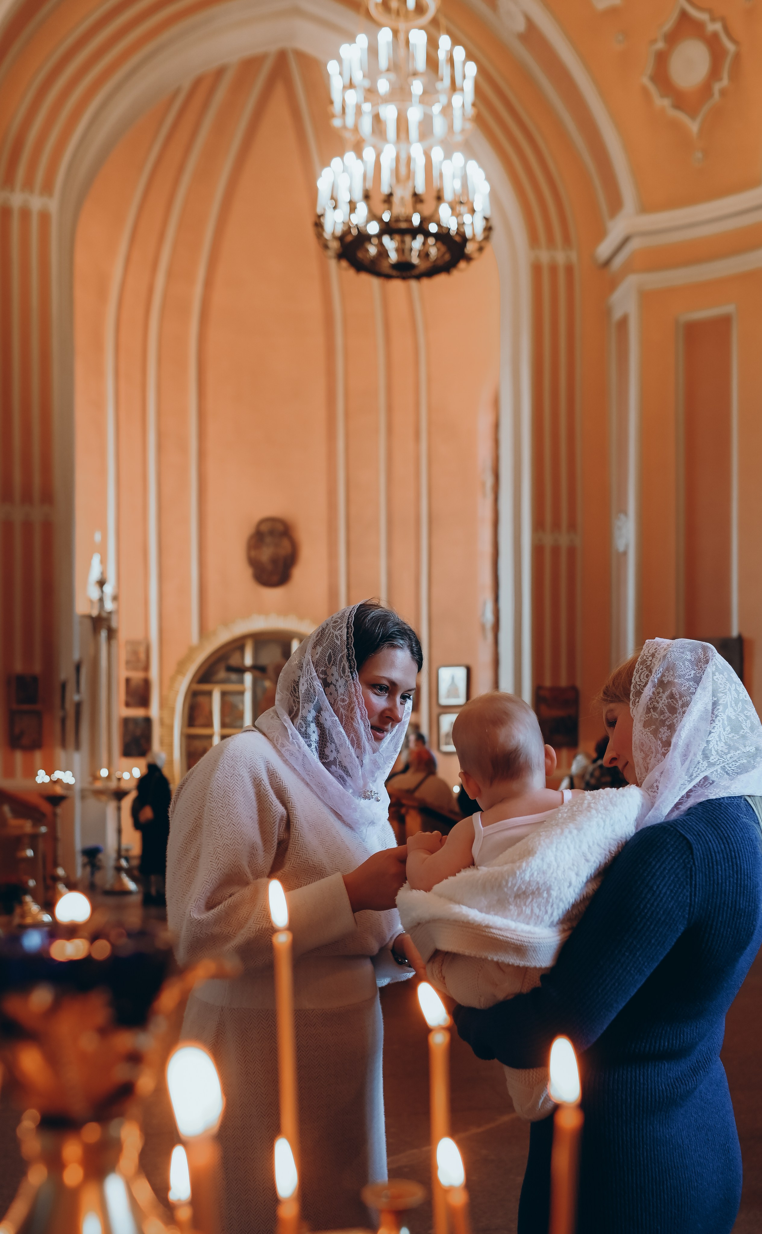 Крещение Любочки. Семейный и свадебный фотограф в Санкт-Петербурге Яна