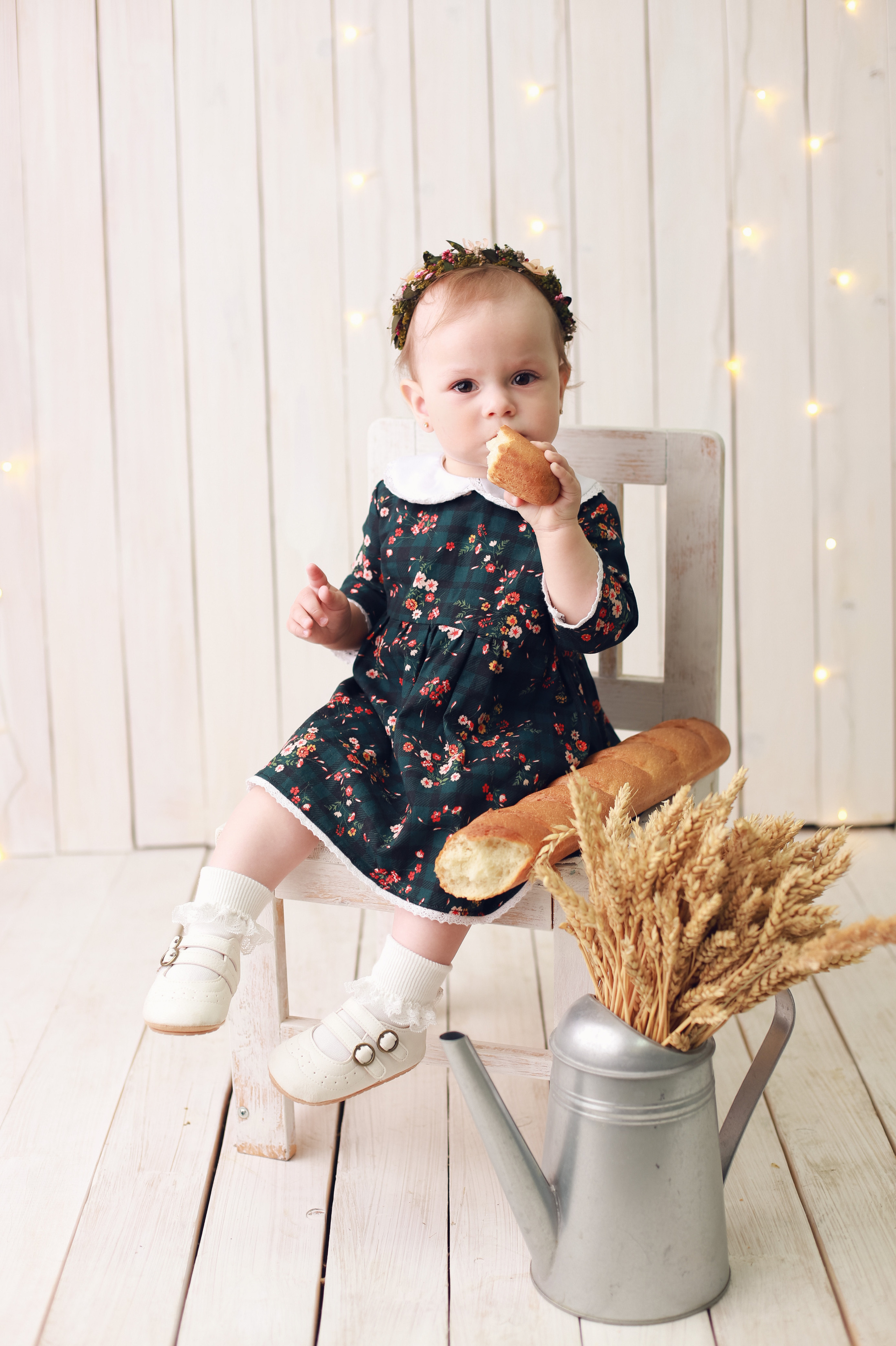 Годовасие Мирославы. Фотограф новорожденных в г. Россошь Виктория Нечепуренко