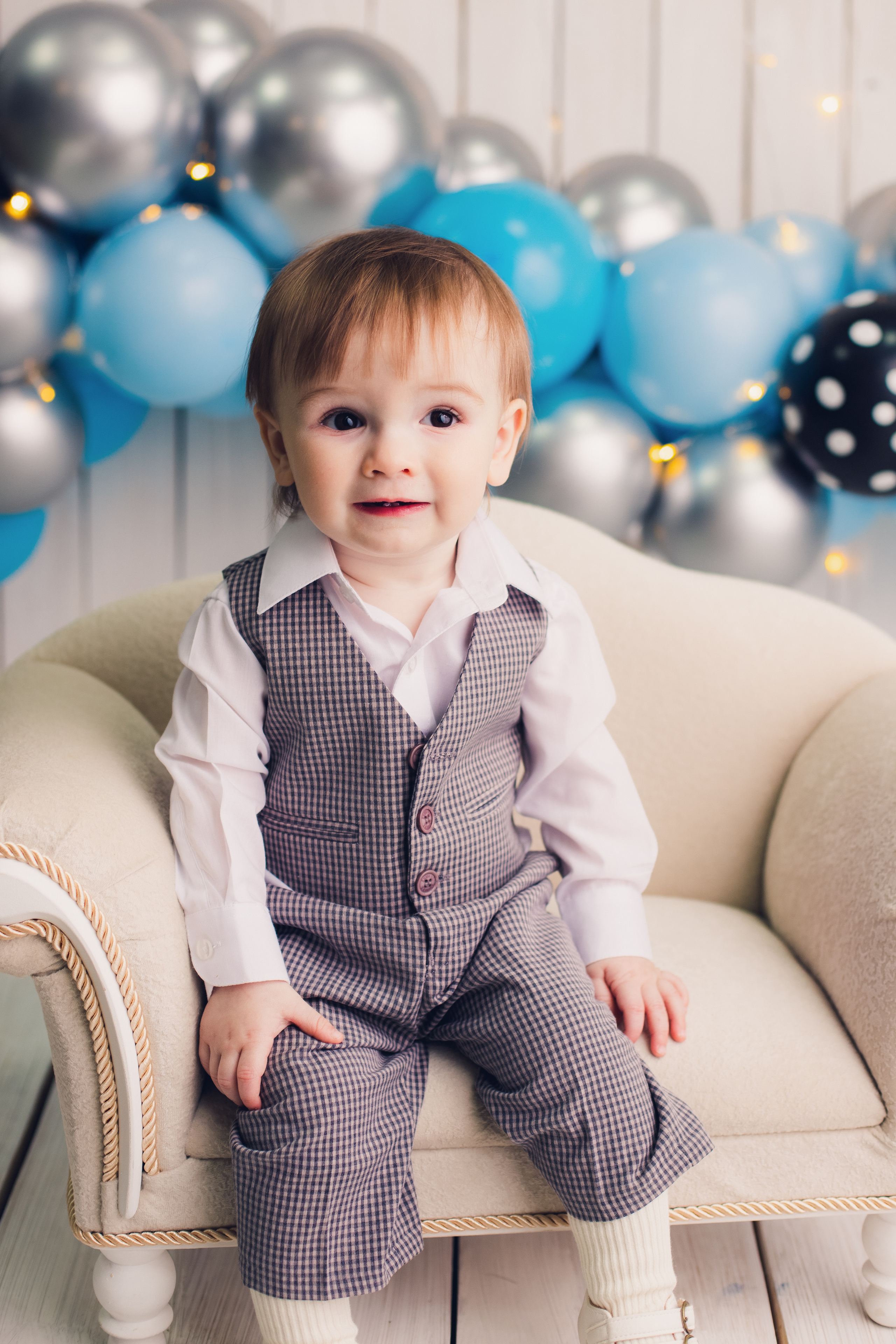 Годовасие Артема. Фотограф новорожденных в г. Россошь Виктория Нечепуренко