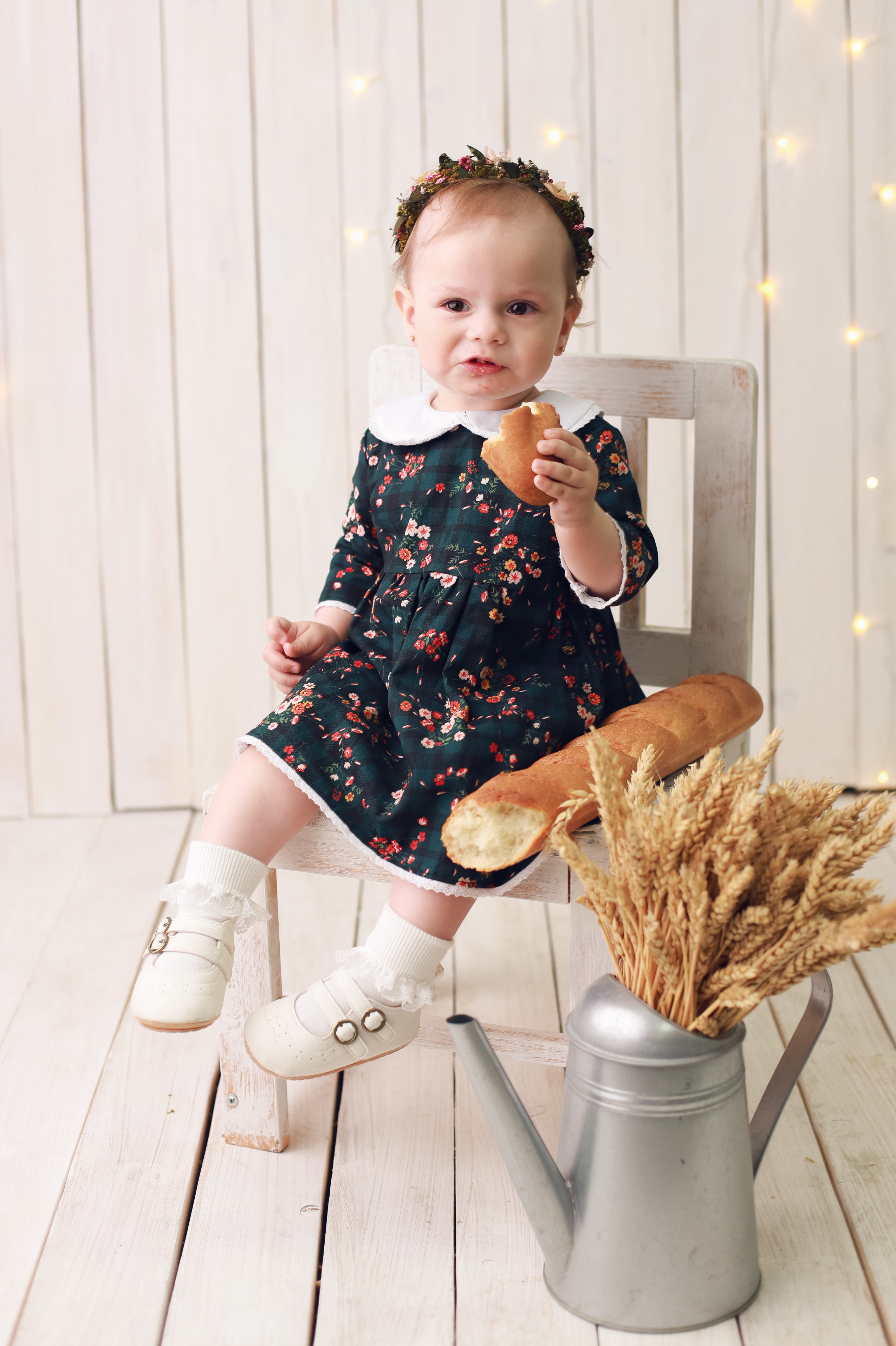 Годовасие Мирославы. Фотограф новорожденных в г. Россошь Виктория Нечепуренко