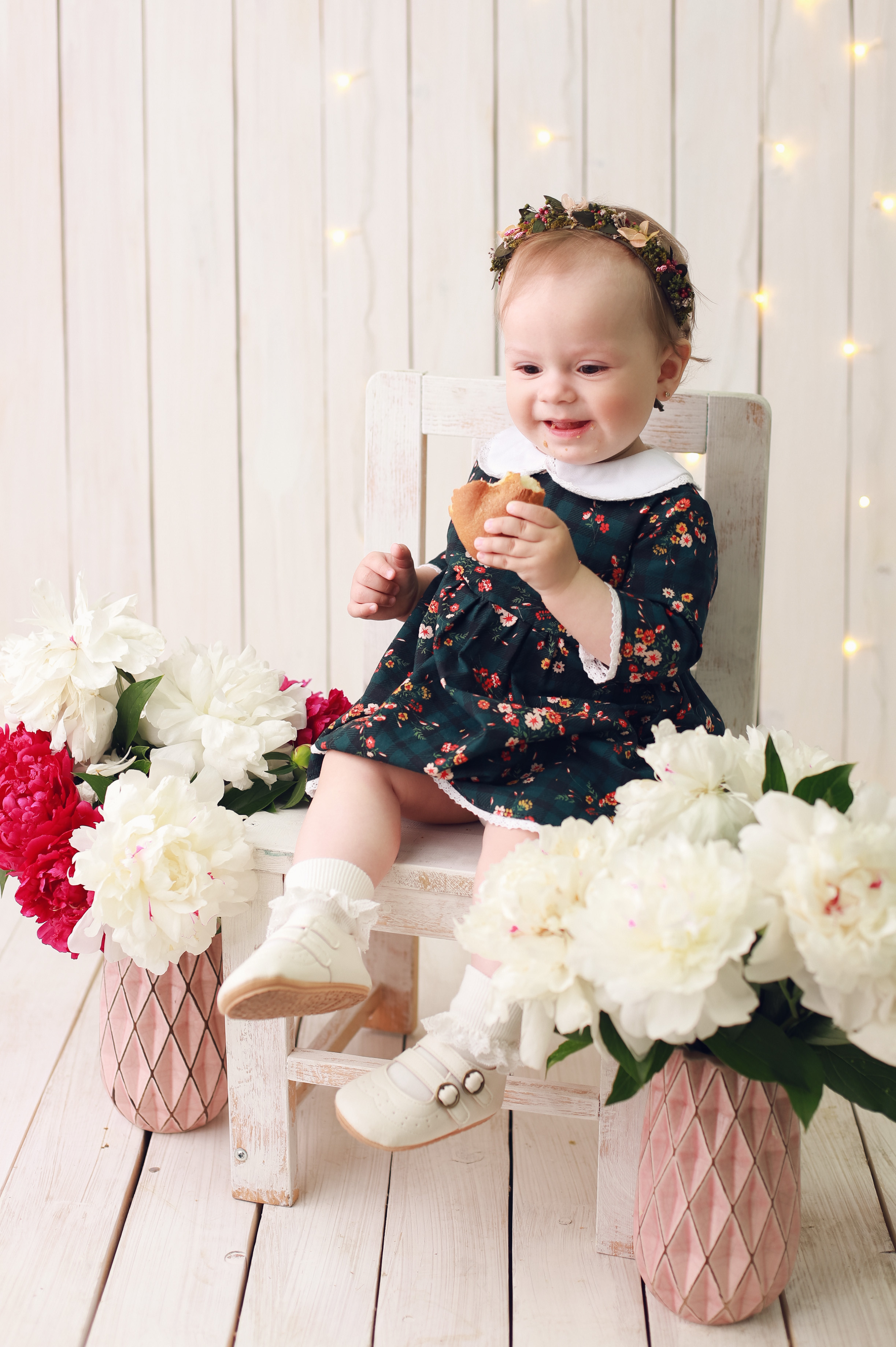 Годовасие Мирославы. Фотограф новорожденных в г. Россошь Виктория Нечепуренко