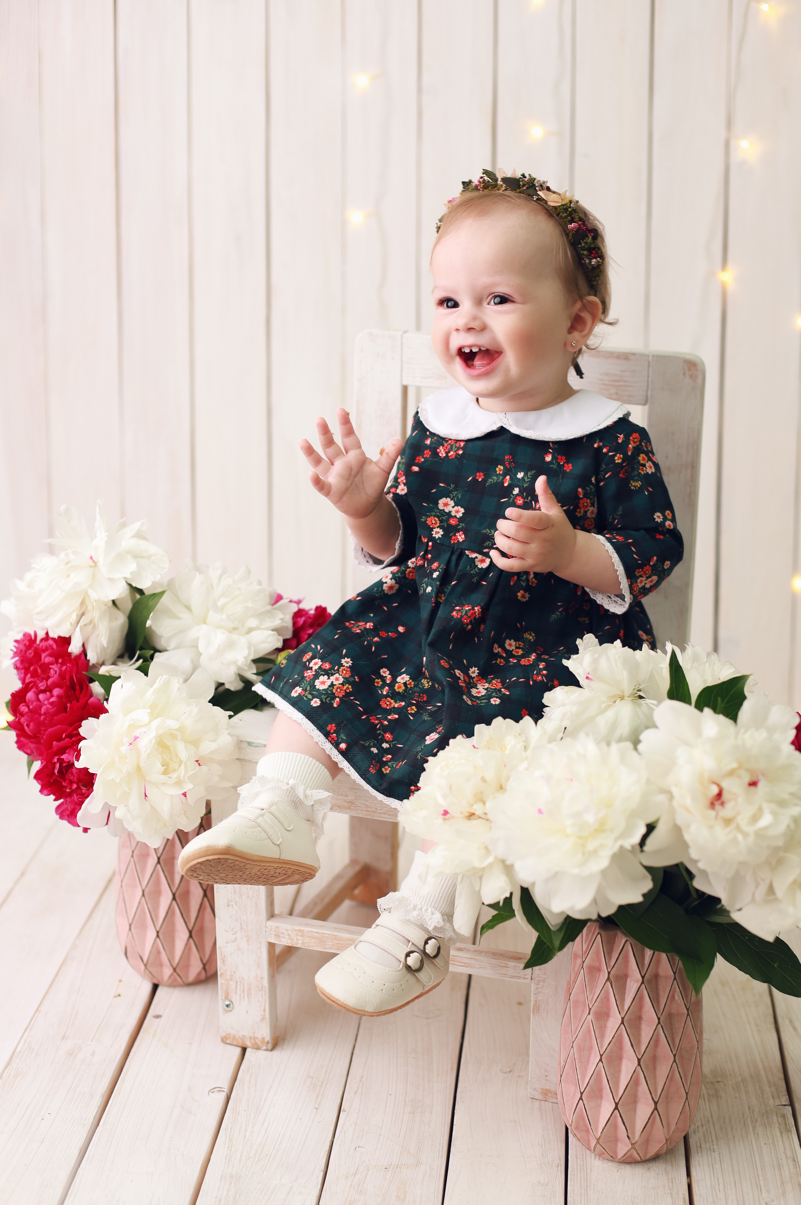 Годовасие Мирославы. Фотограф новорожденных в г. Россошь Виктория Нечепуренко