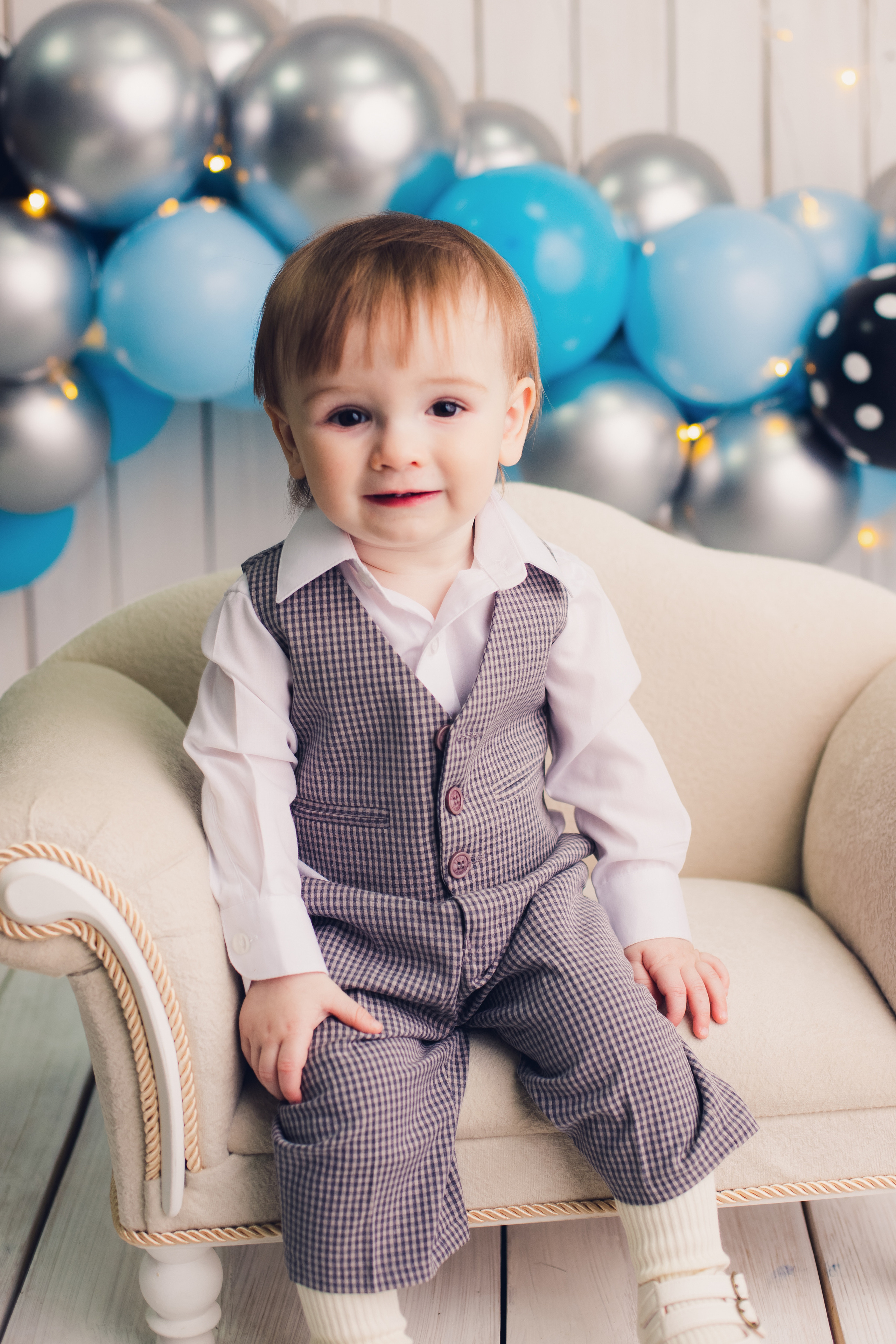 Годовасие Артема. Фотограф новорожденных в г. Россошь Виктория Нечепуренко