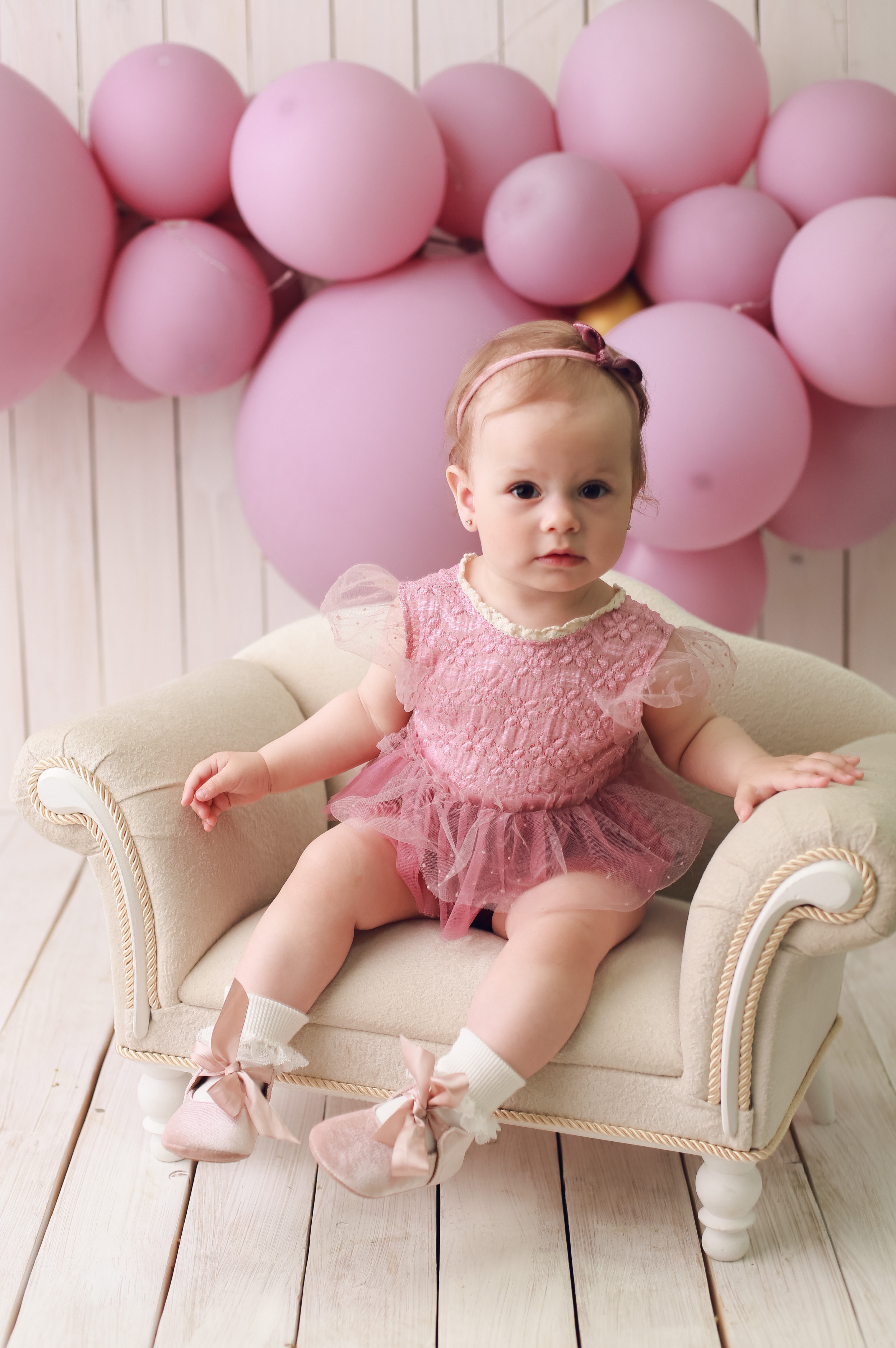 Годовасие Мирославы. Фотограф новорожденных в г. Россошь Виктория Нечепуренко