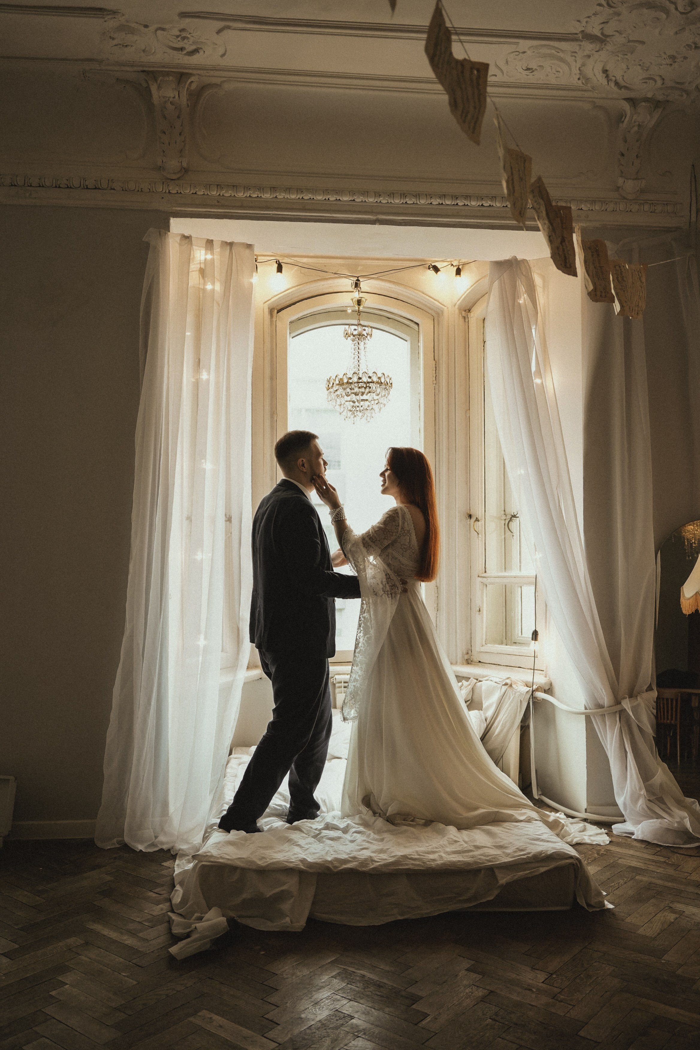 Свадебная фотосессия в Санкт-Петербурге. Дворец Бракосочетания №1. ДБ1. Исаакиевский собор. Фотосессия в студии.