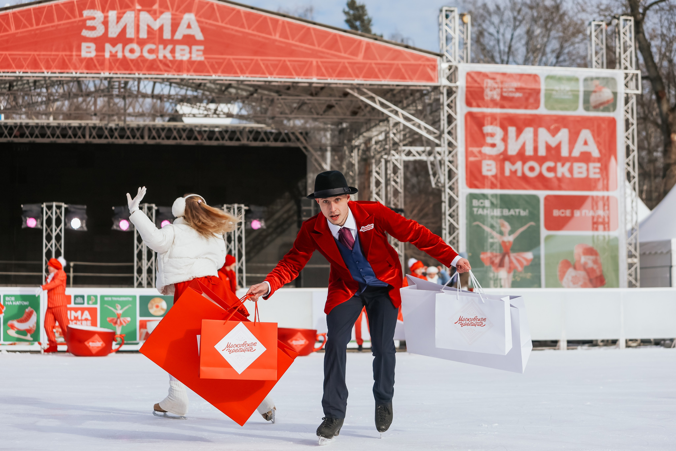 Ледовое шоу Сокольники Московское Чаепитие. Фотограф и видеограф Анна Домашенко