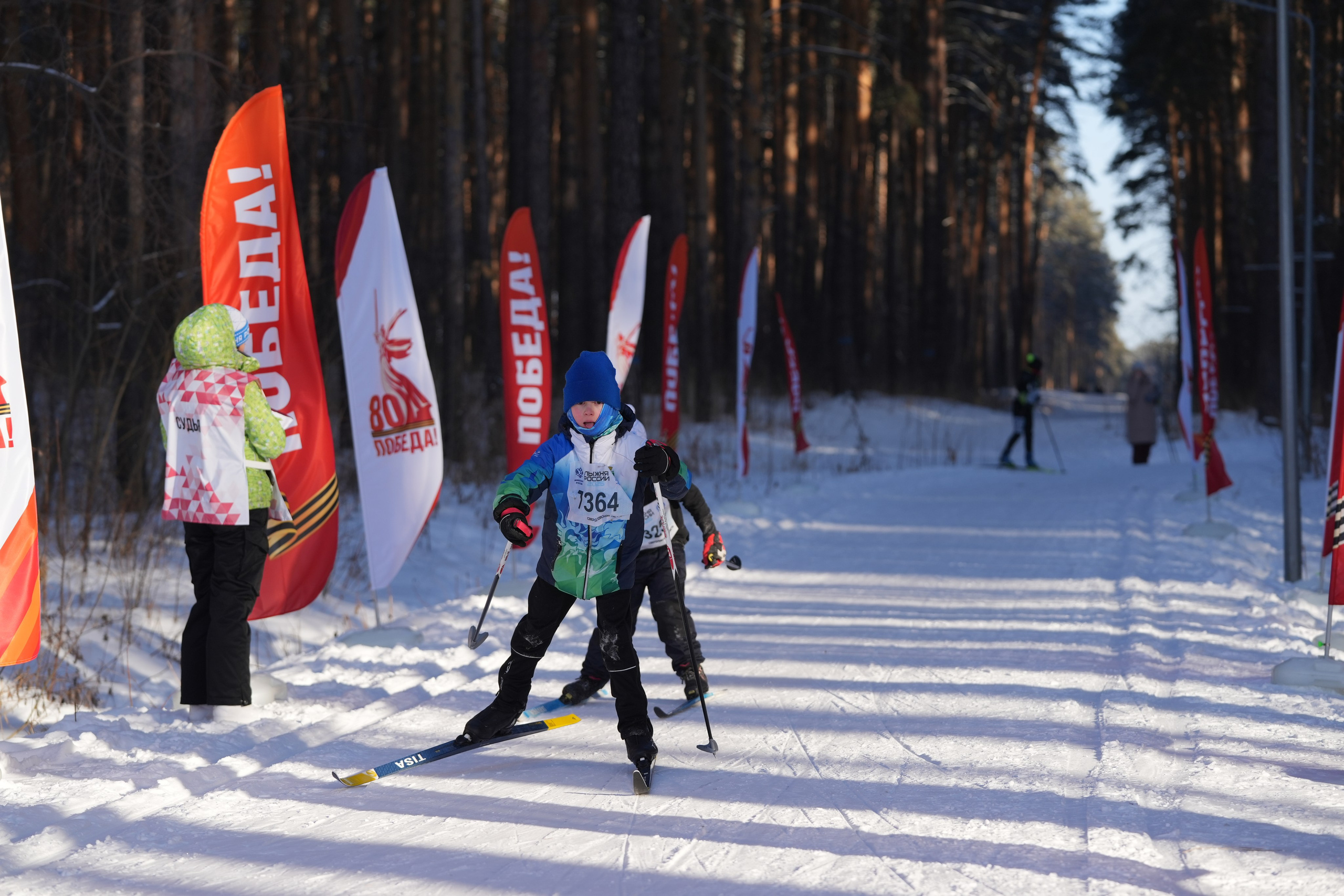 Лыжня России 2025. Фотограф в детский сад в Екатеринбурге, выпускные альбомы Юлия Умерова