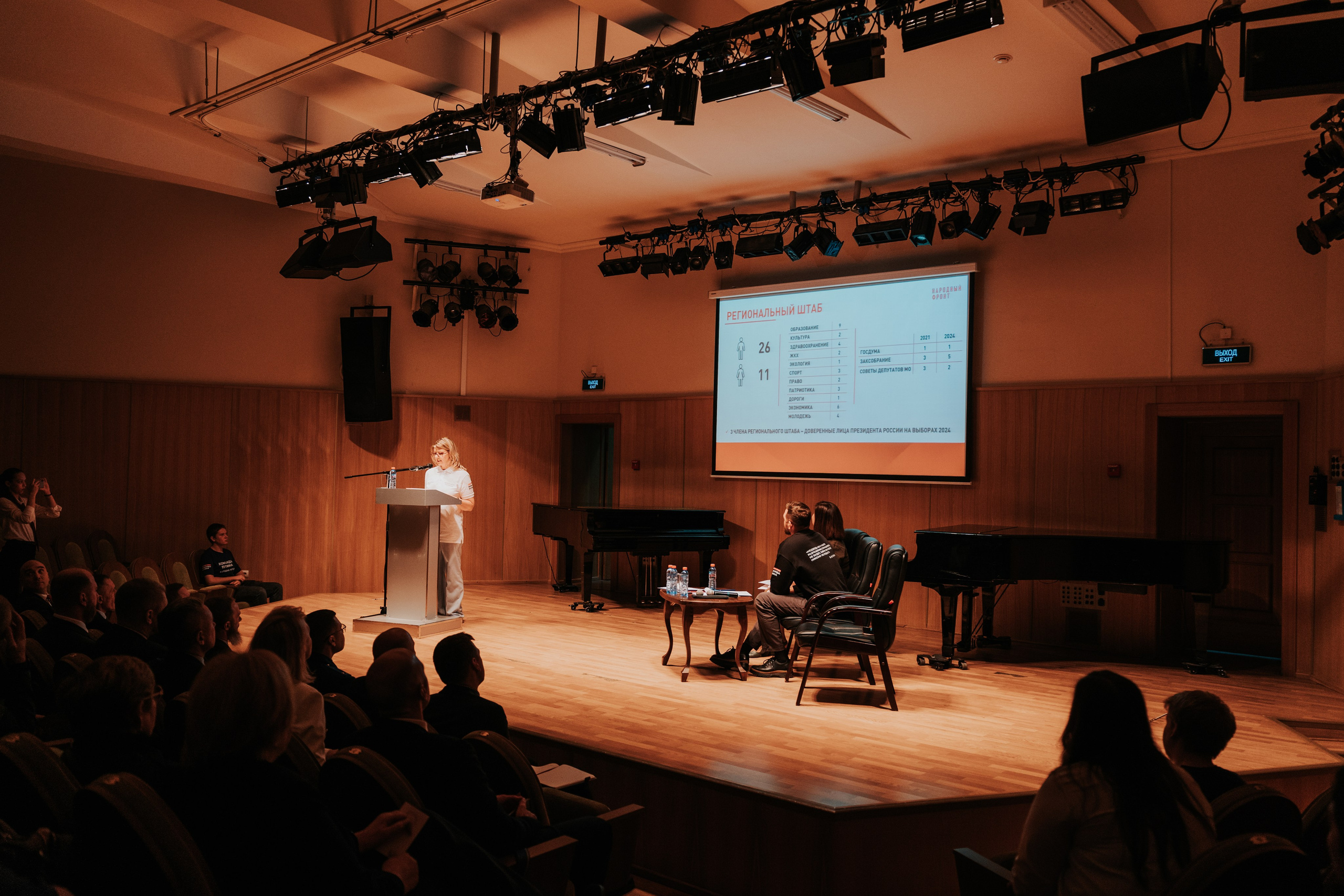 Встреча: Народный фронт. Репортажный фотограф Красноярск