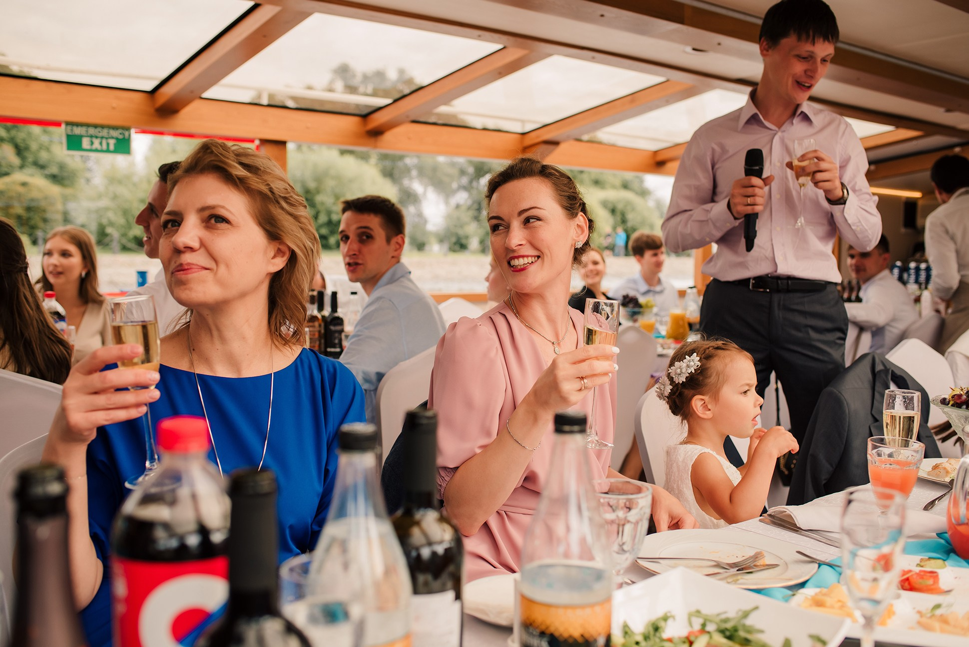 Юля и Андрей. Банкет на воде. Семейный и Свадебный фотограф. Санкт-Петербург. Пушкин