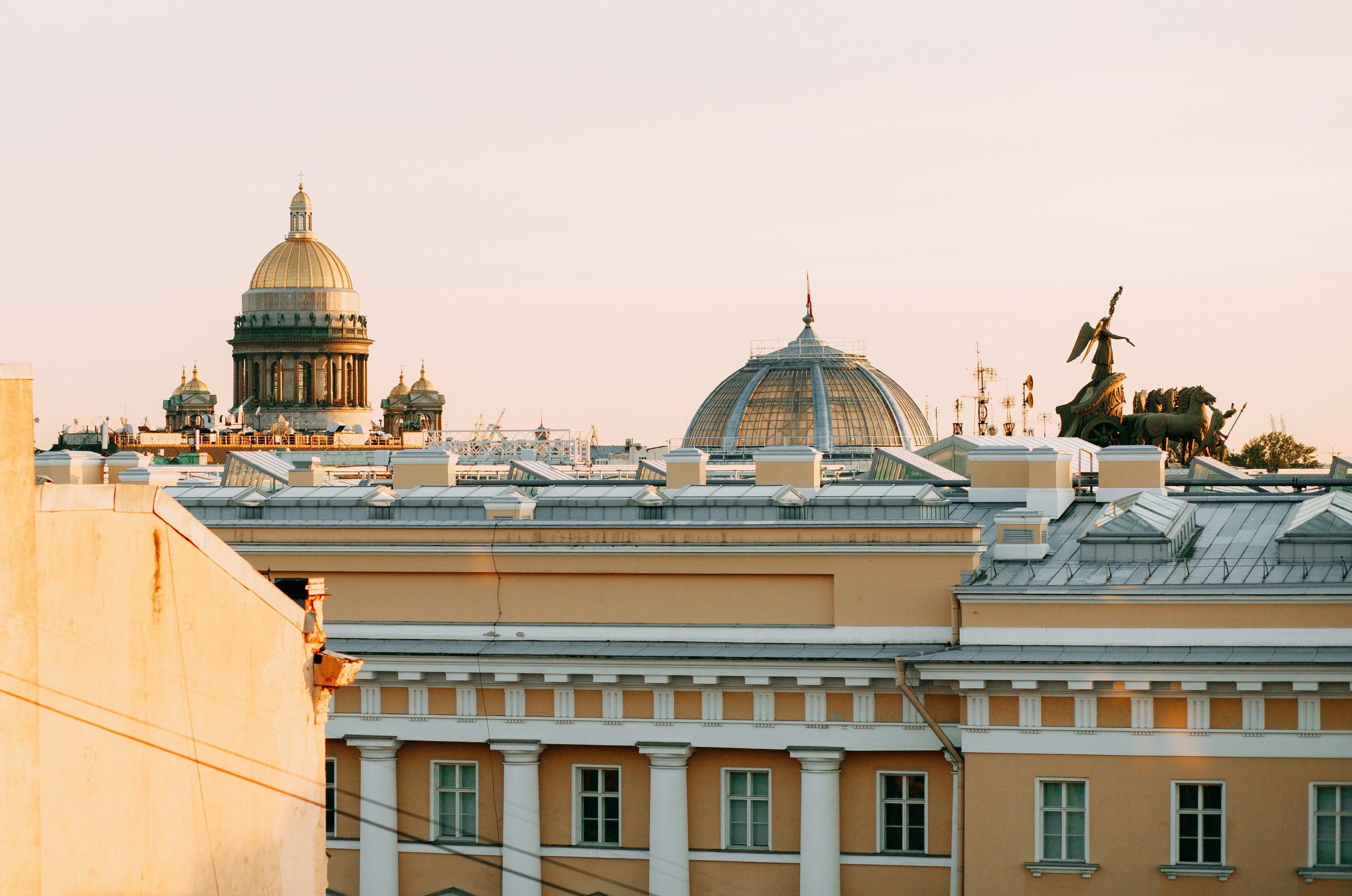 Получасовая фотосессия на крыше. Фотограф в Санкт-Петербурге Alina Film