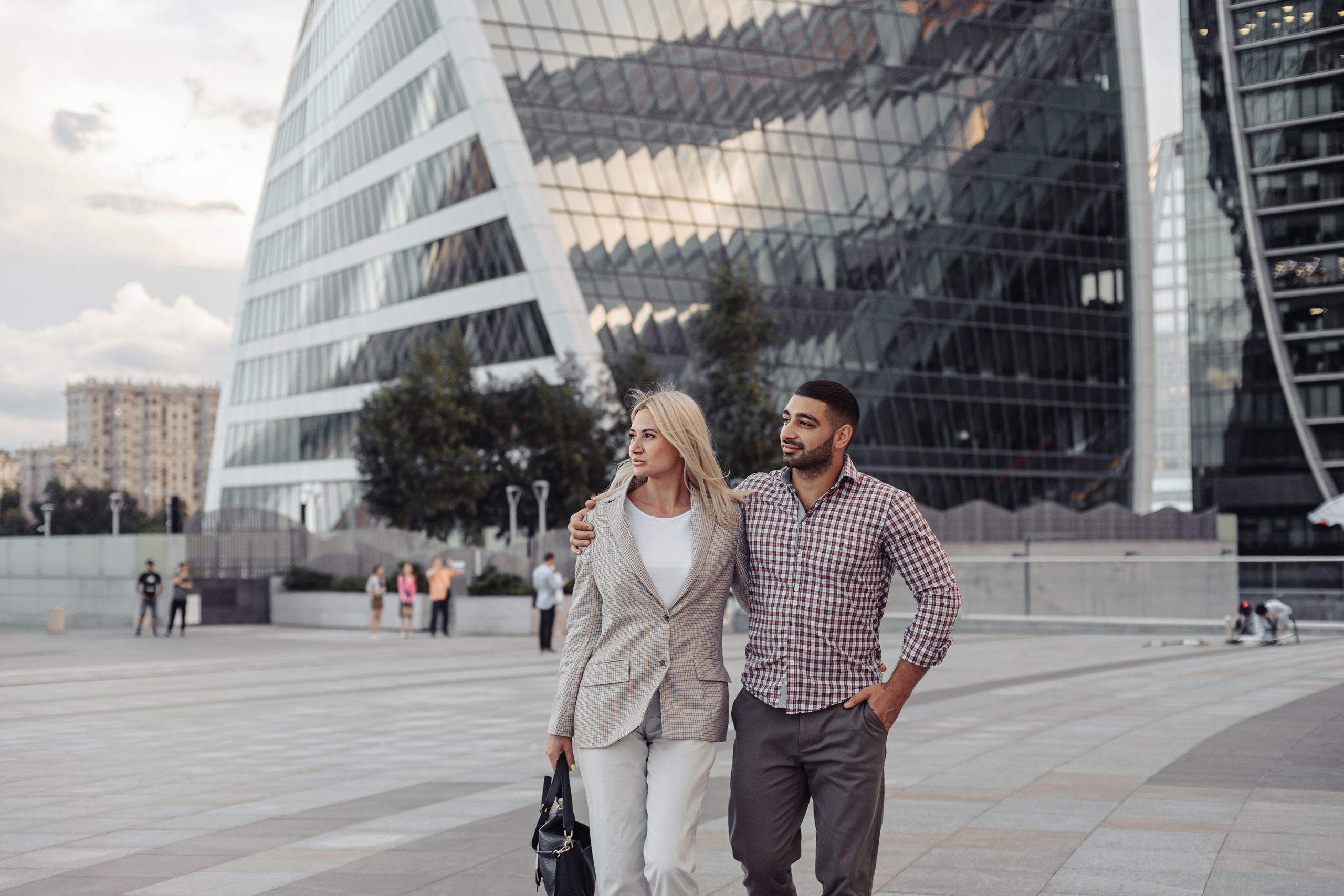 Прогулка по Москва Сити. Семейный фотограф Ульяна Вишнякова